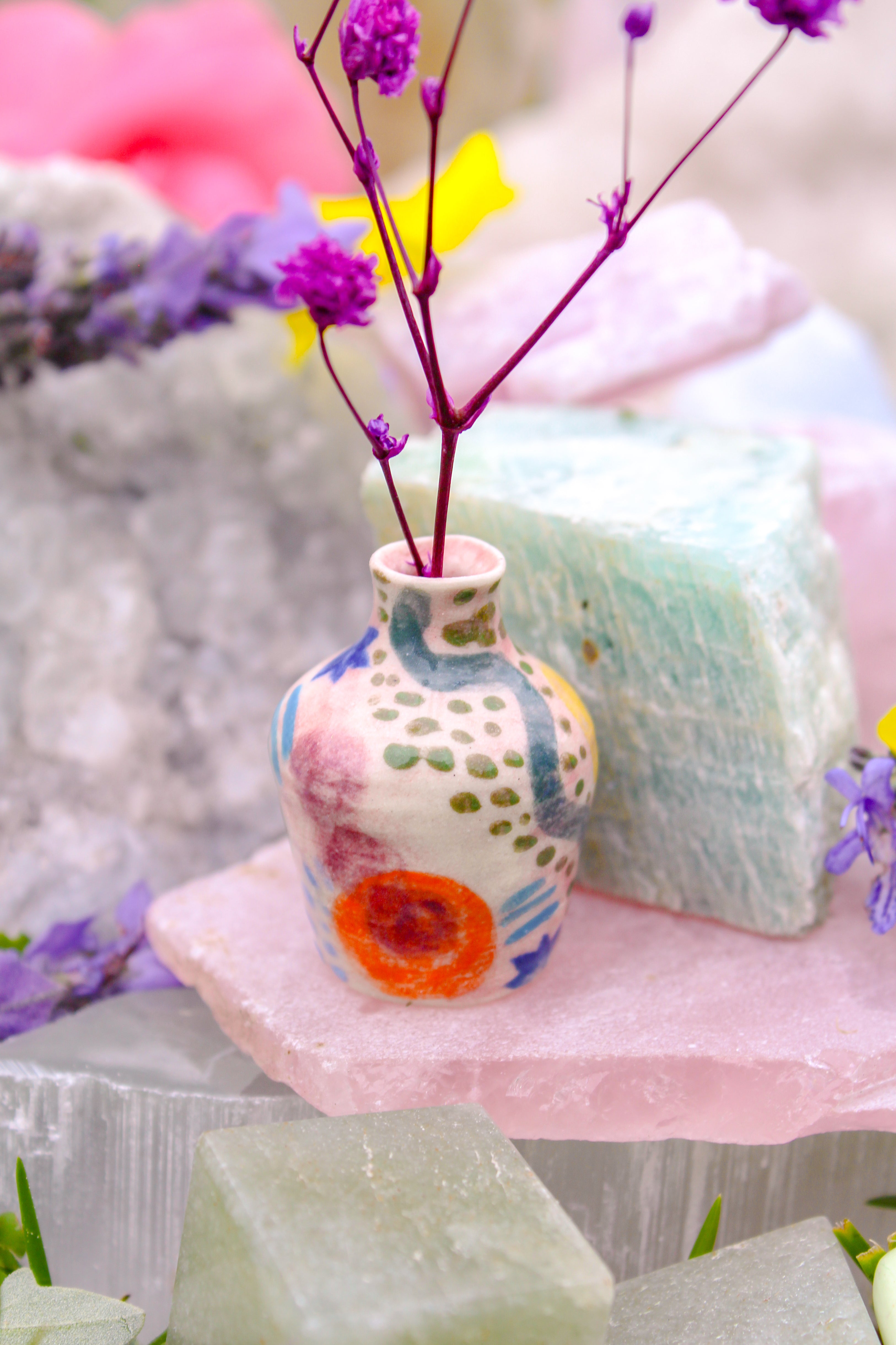 Cleo Ceramic Tiny Vase