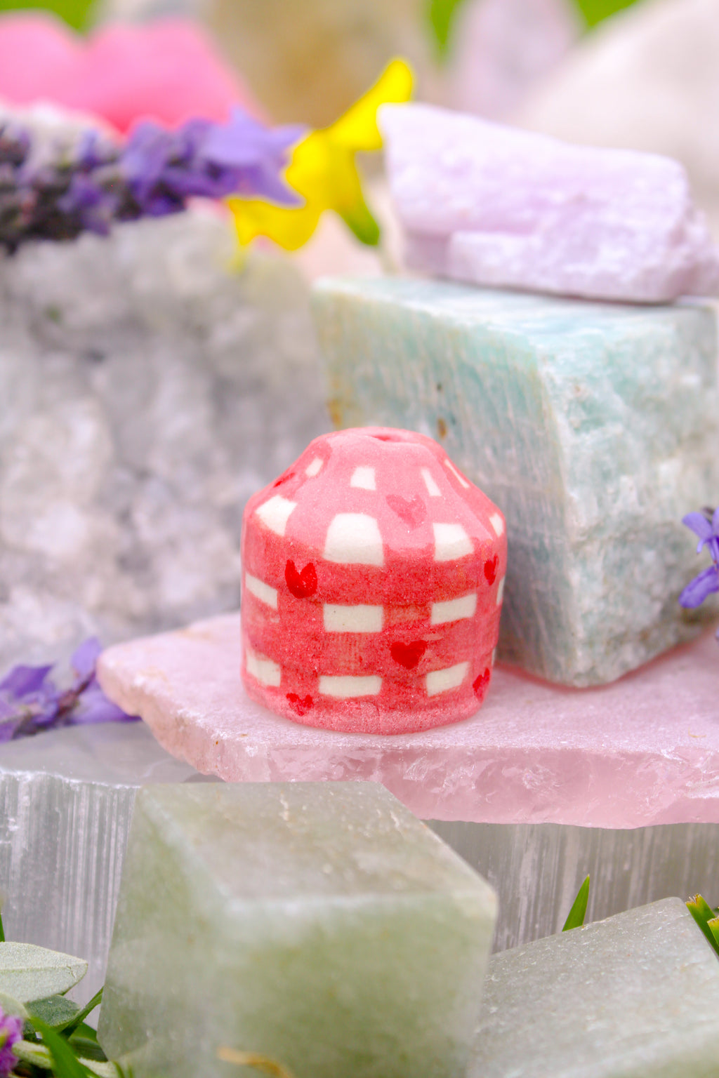 Ruby Ceramic Tiny Vase