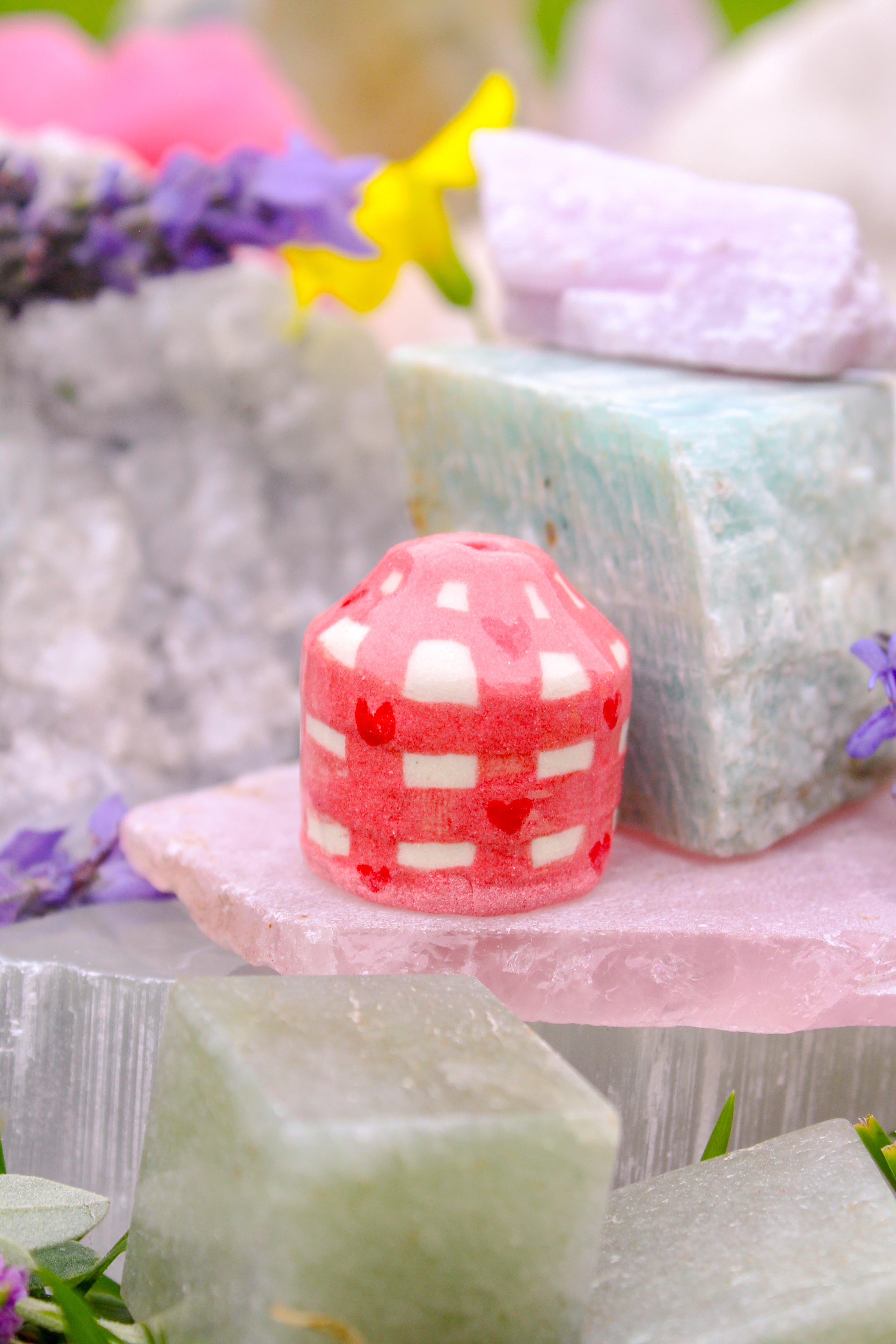 Ruby Ceramic Tiny Vase