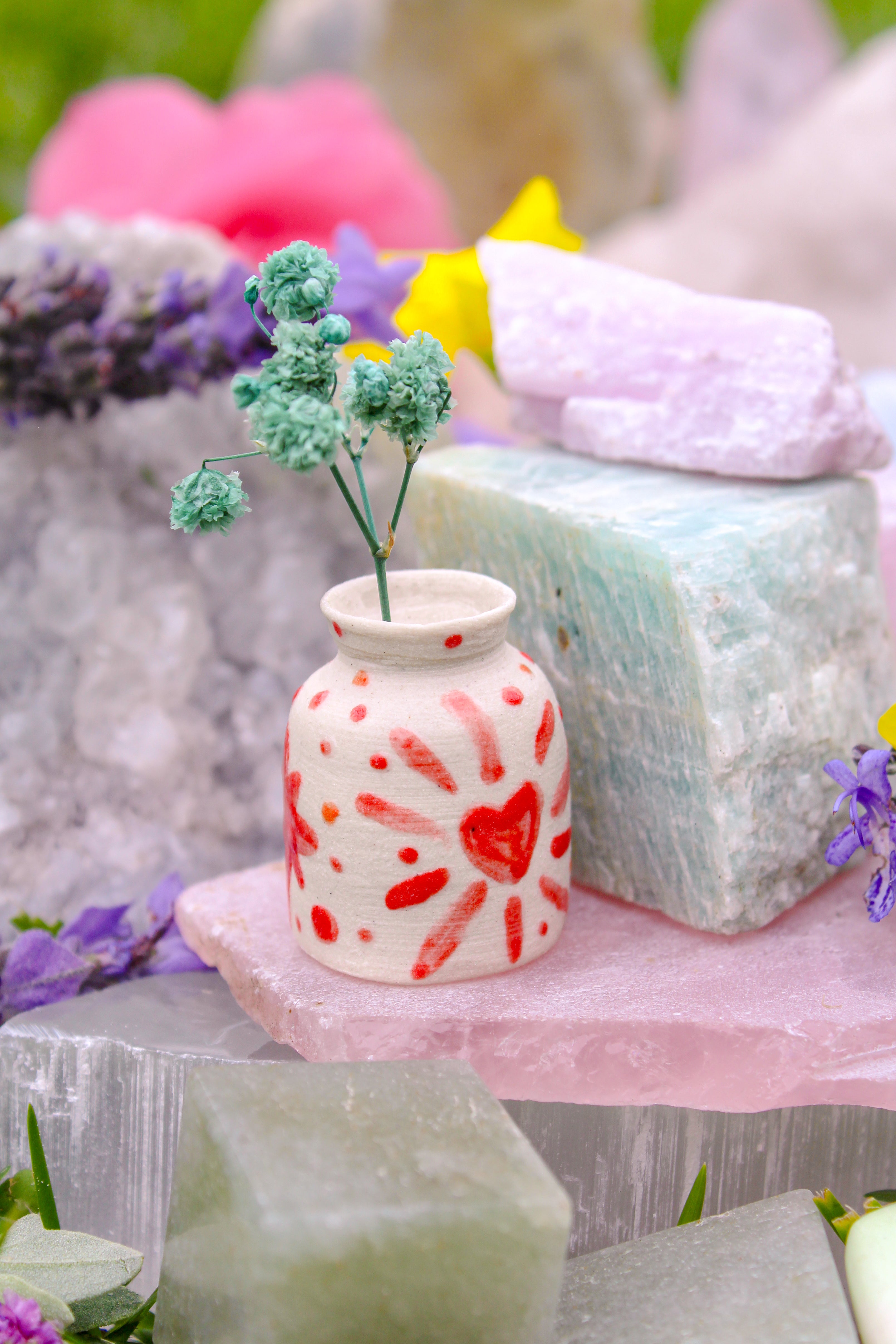 Marigold Ceramic Tiny Vase