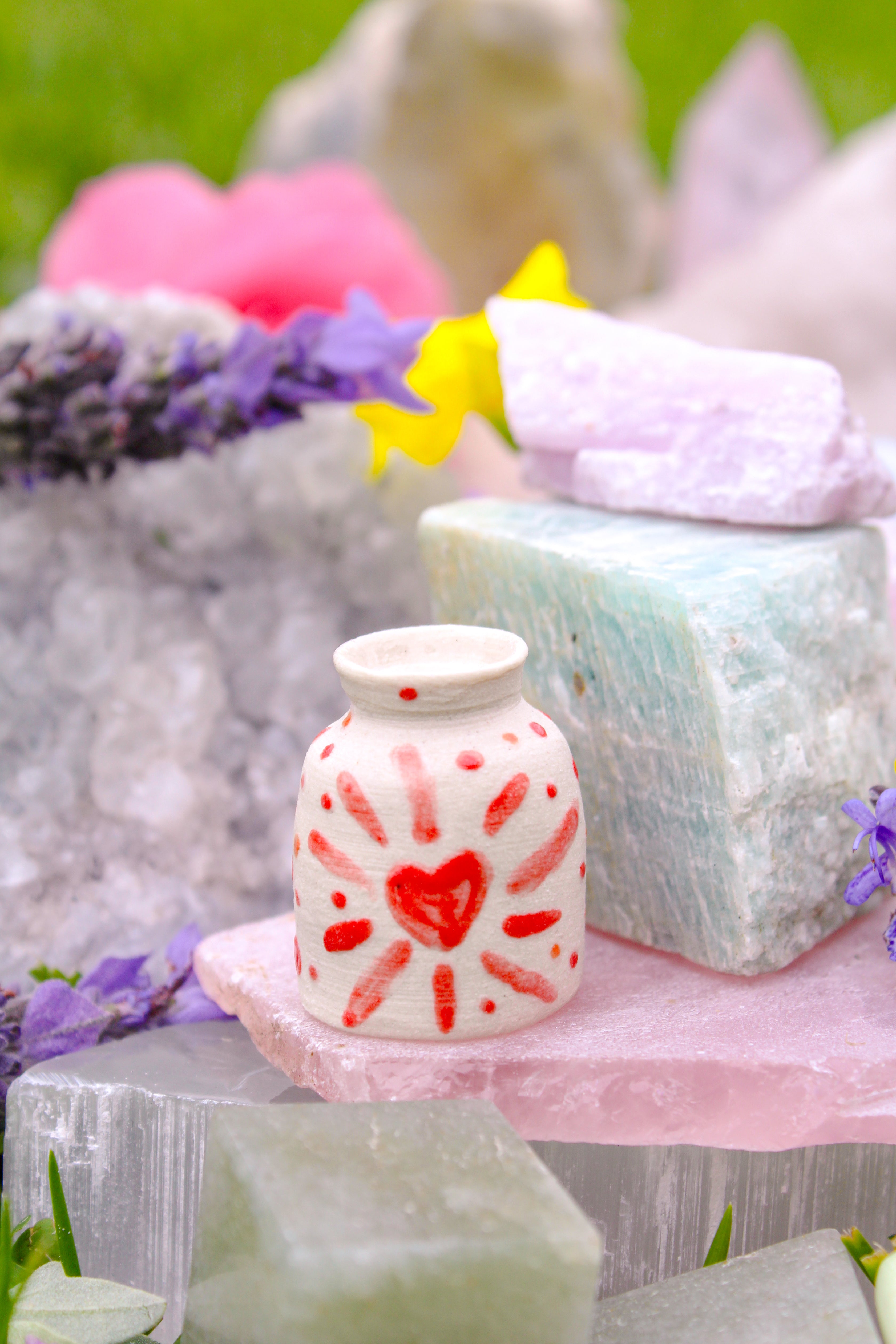 Marigold Ceramic Tiny Vase