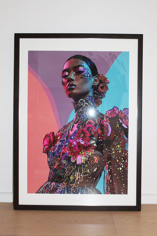 A Study of Texture & Light | Framed Limited Edition Art Print & Frame, 2025