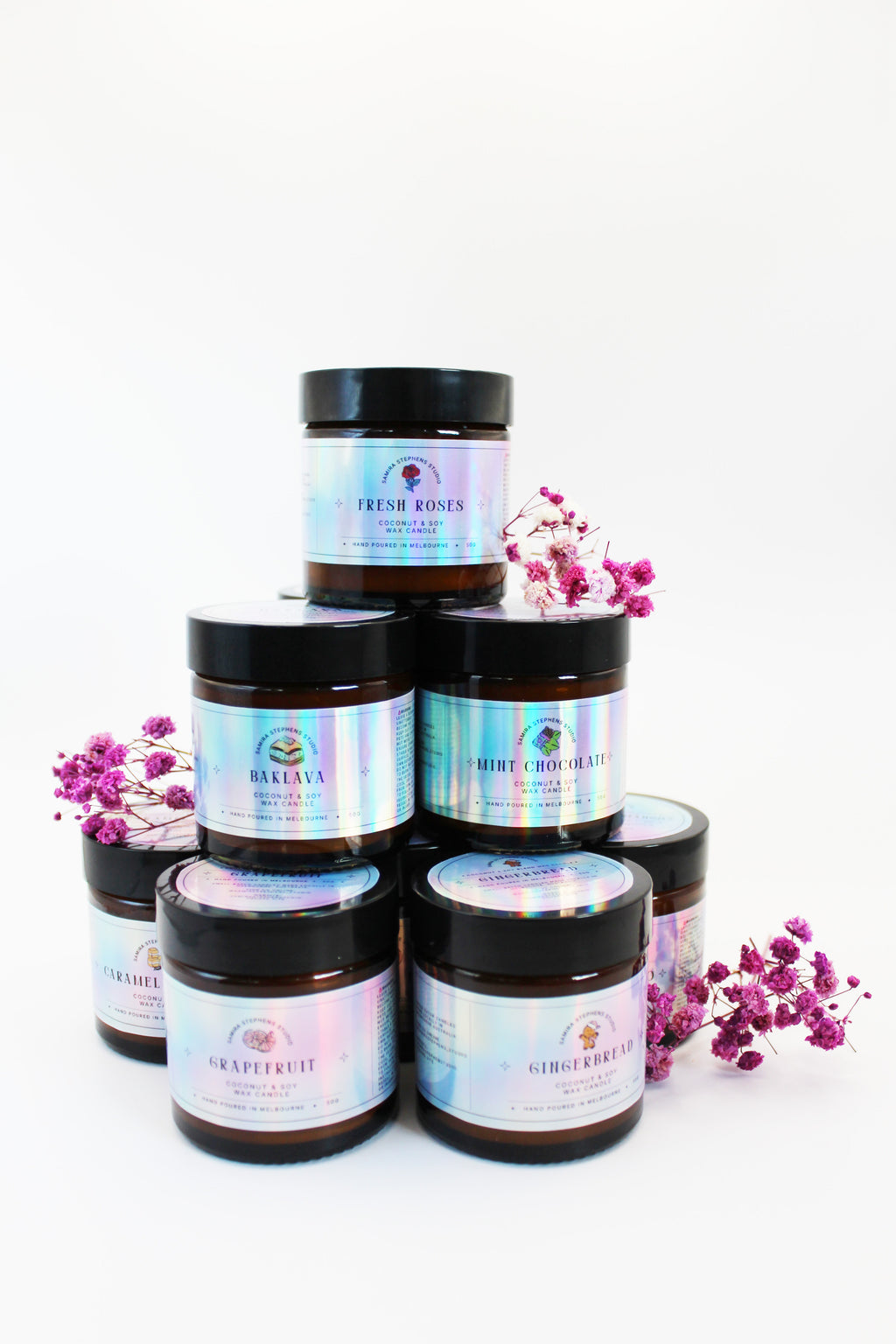 Amber Coconut Soy Candle