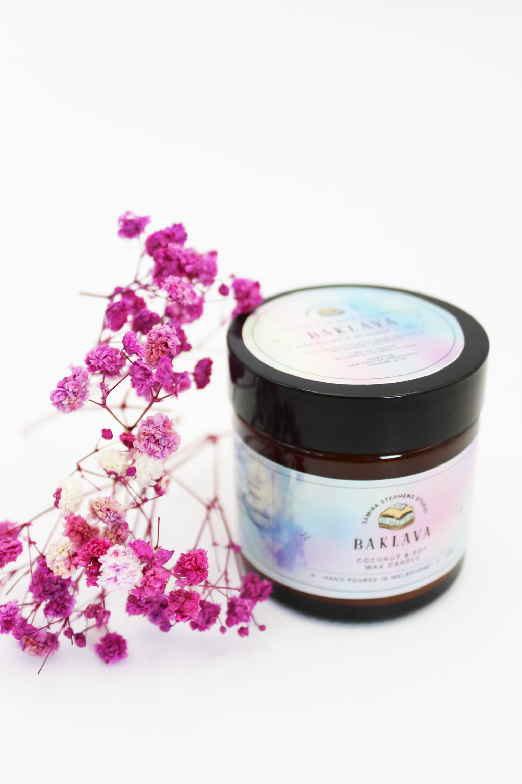 Amber Coconut Soy Candle