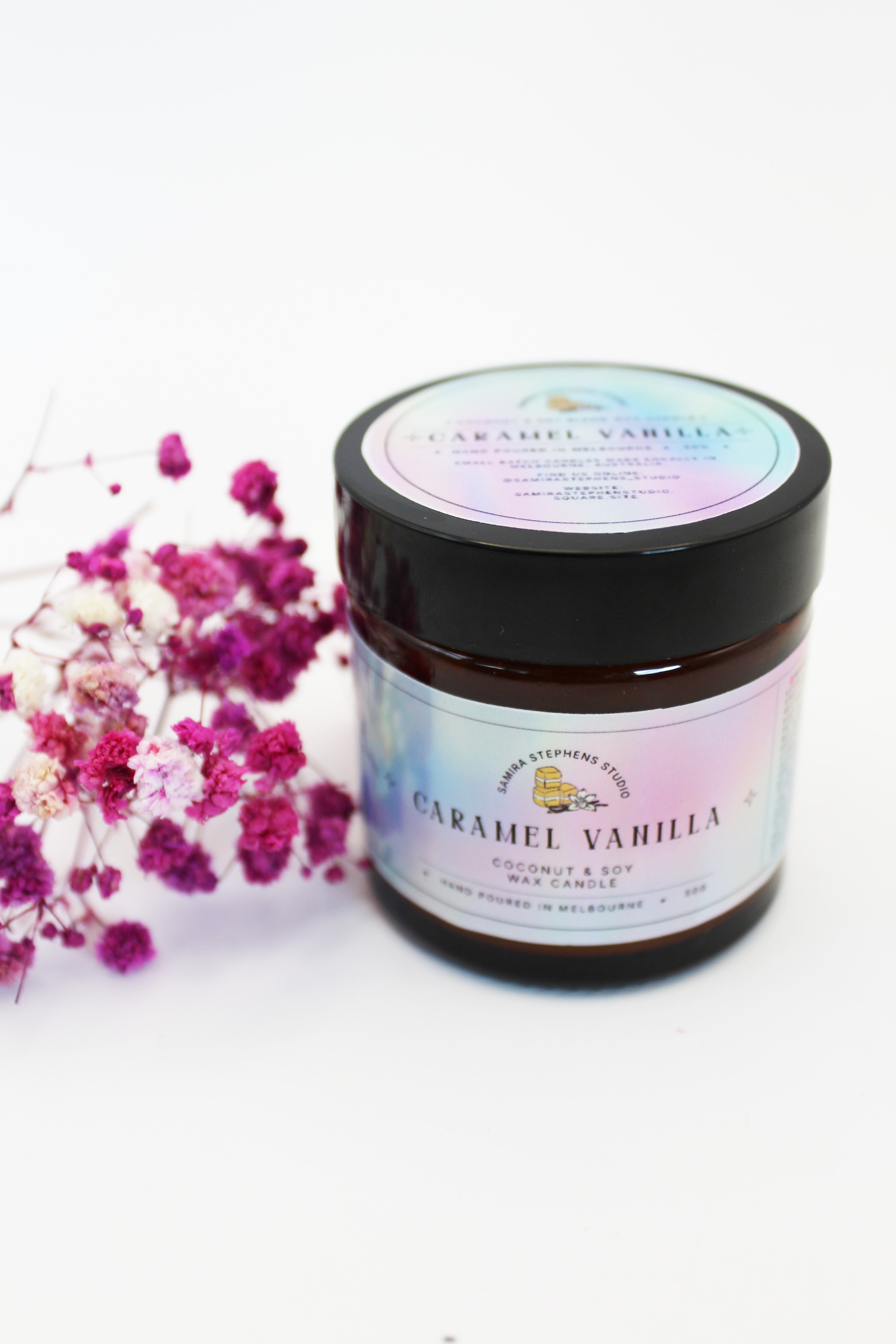 Amber Coconut Soy Candle