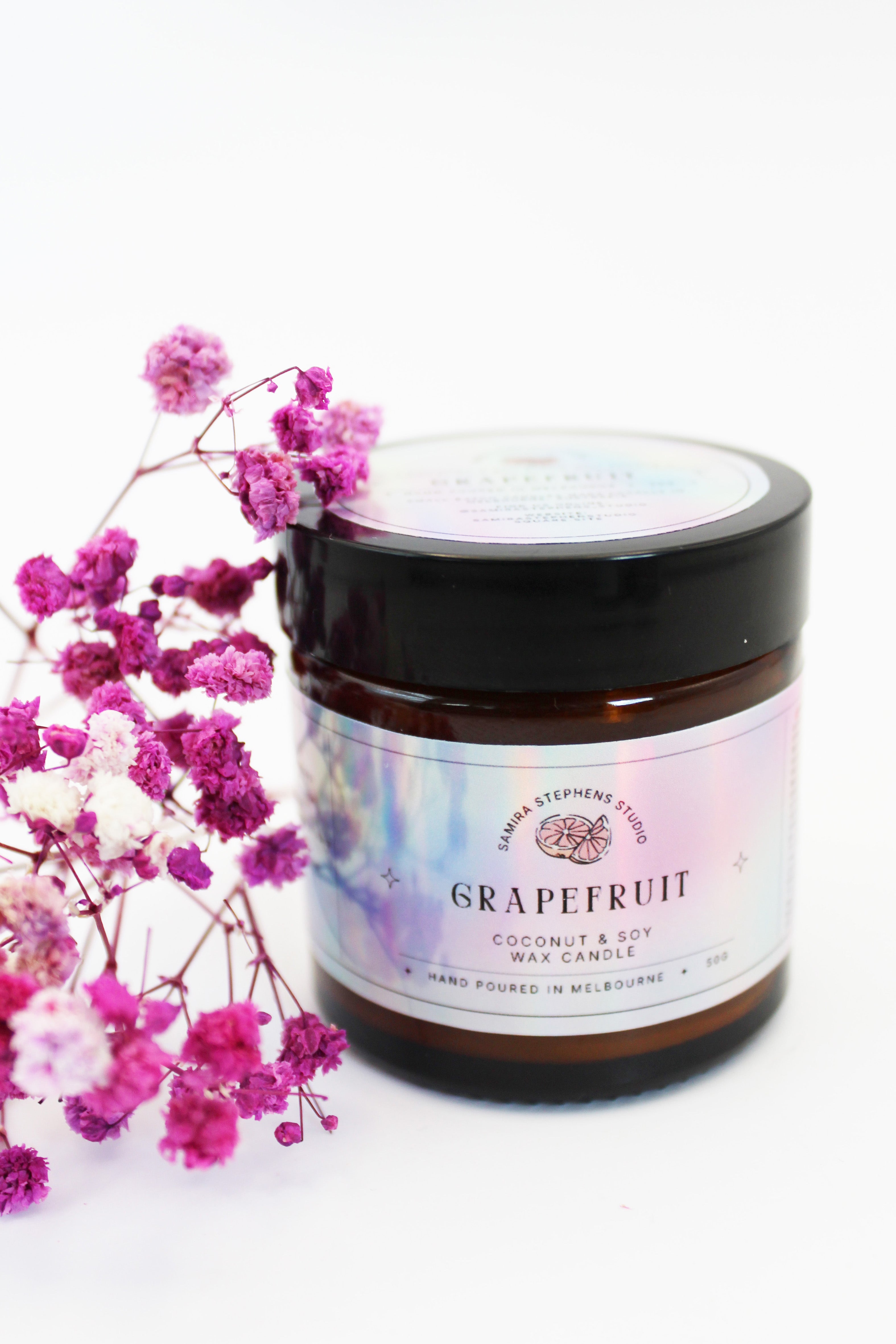 Amber Coconut Soy Candle
