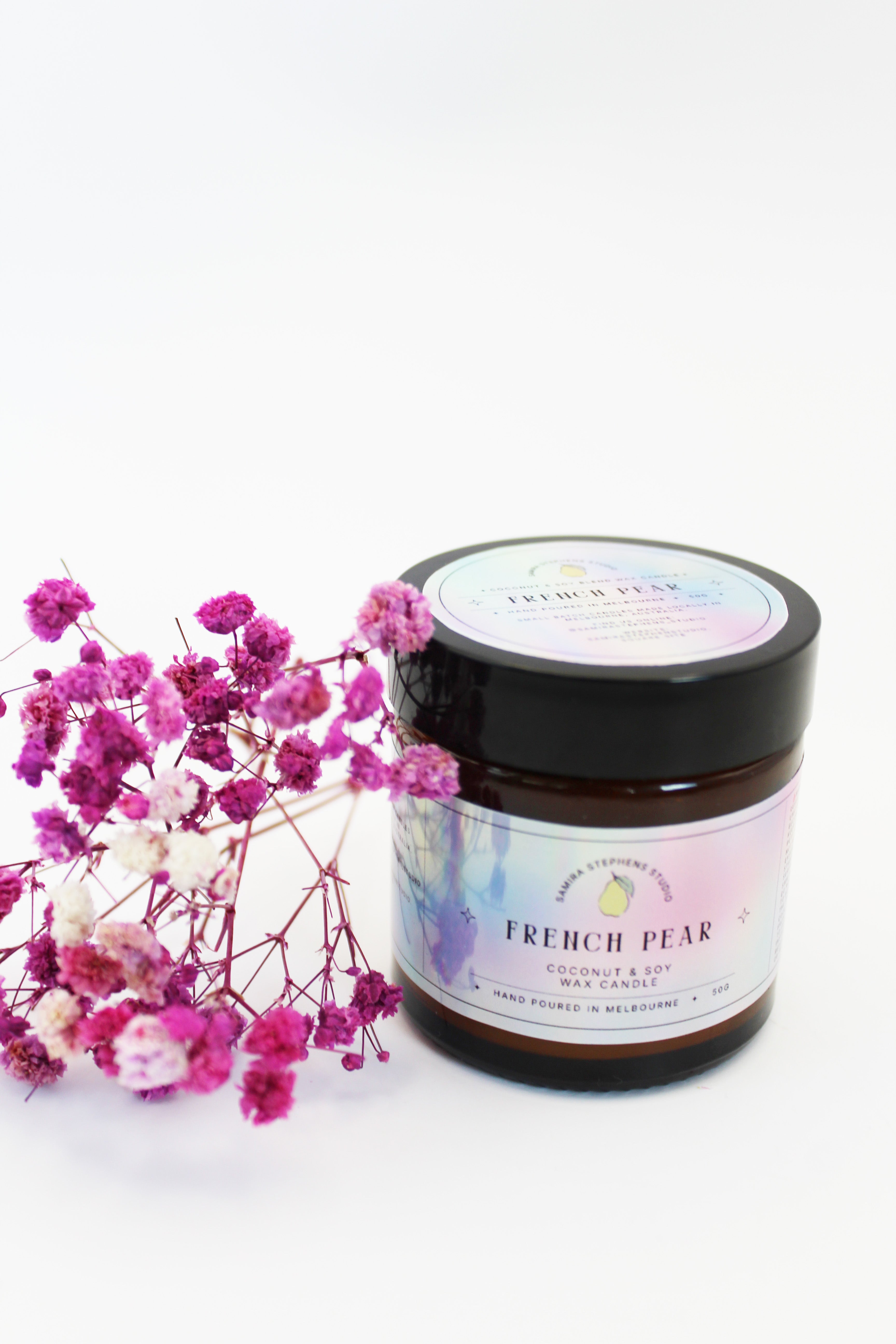 Amber Coconut Soy Candle