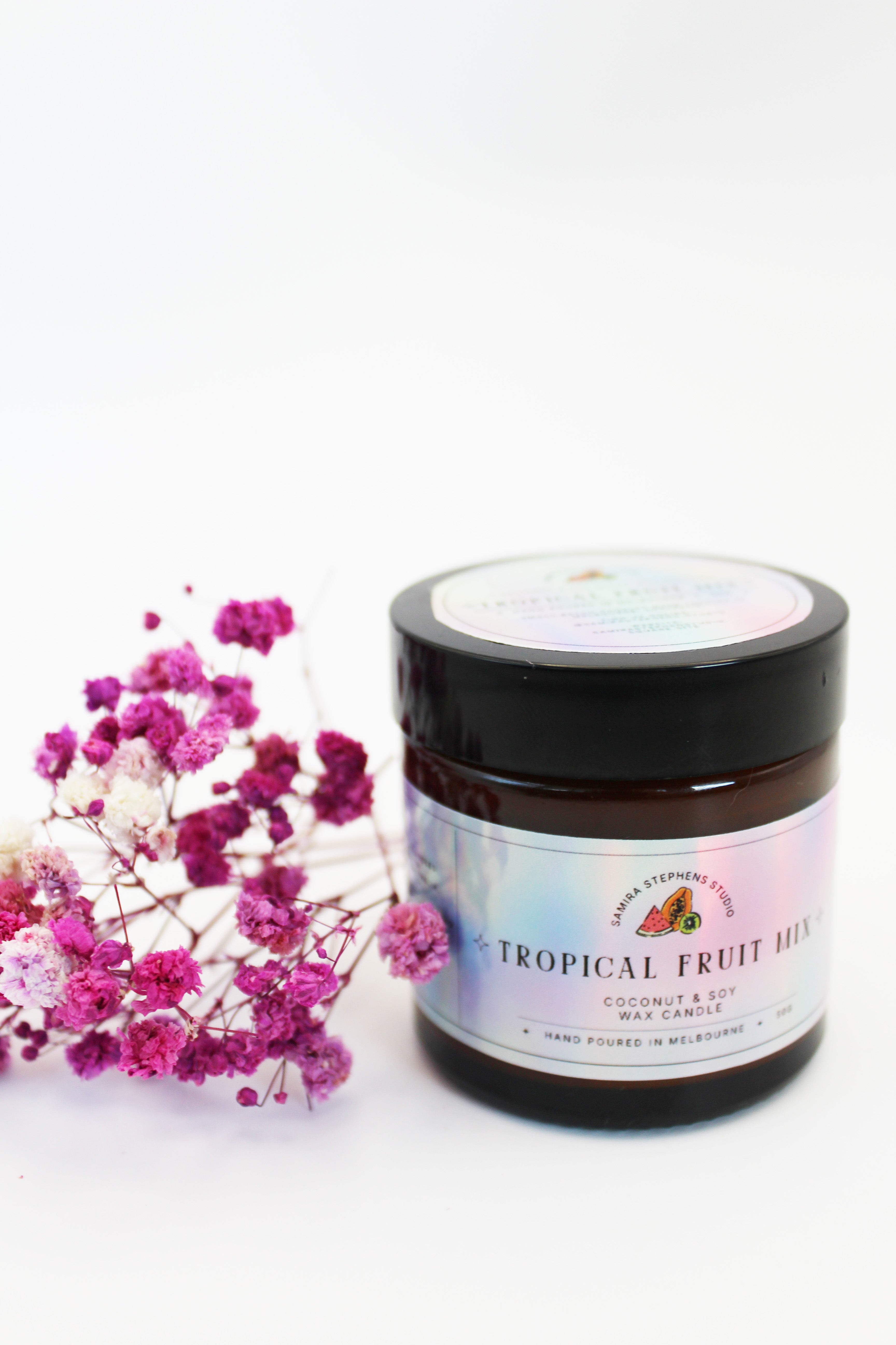 Amber Coconut Soy Candle