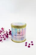 Zarina Gold Coconut Soy Candle in Grapefruit