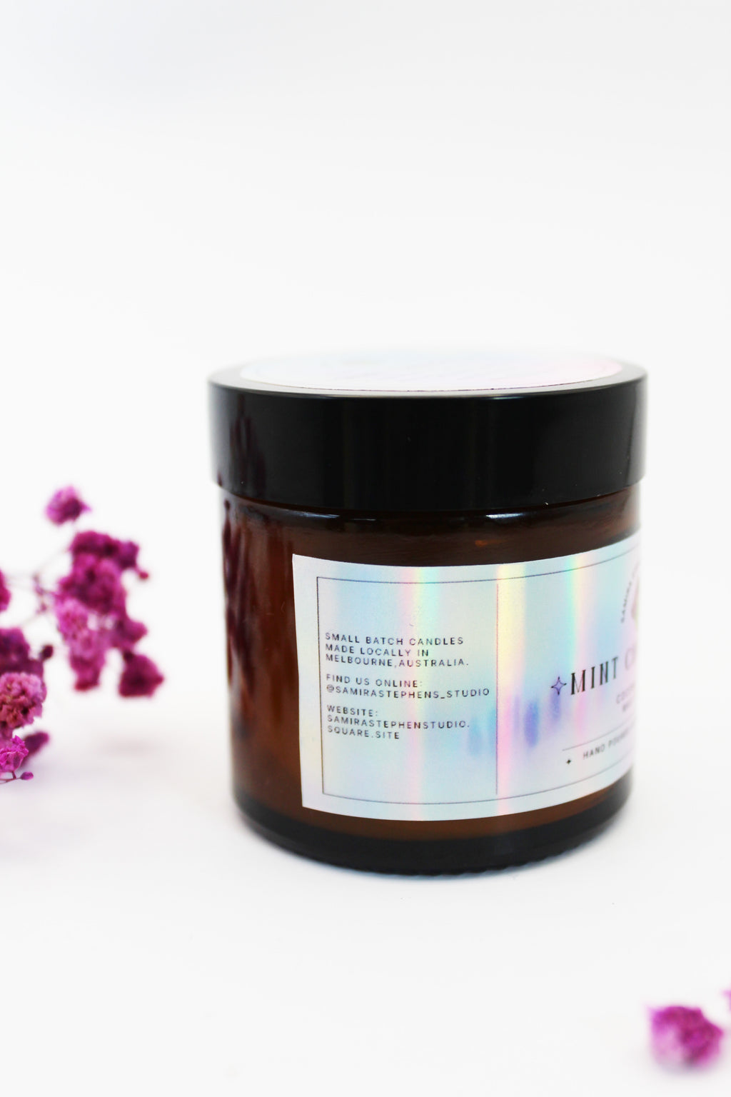 Amber Coconut Soy Candle