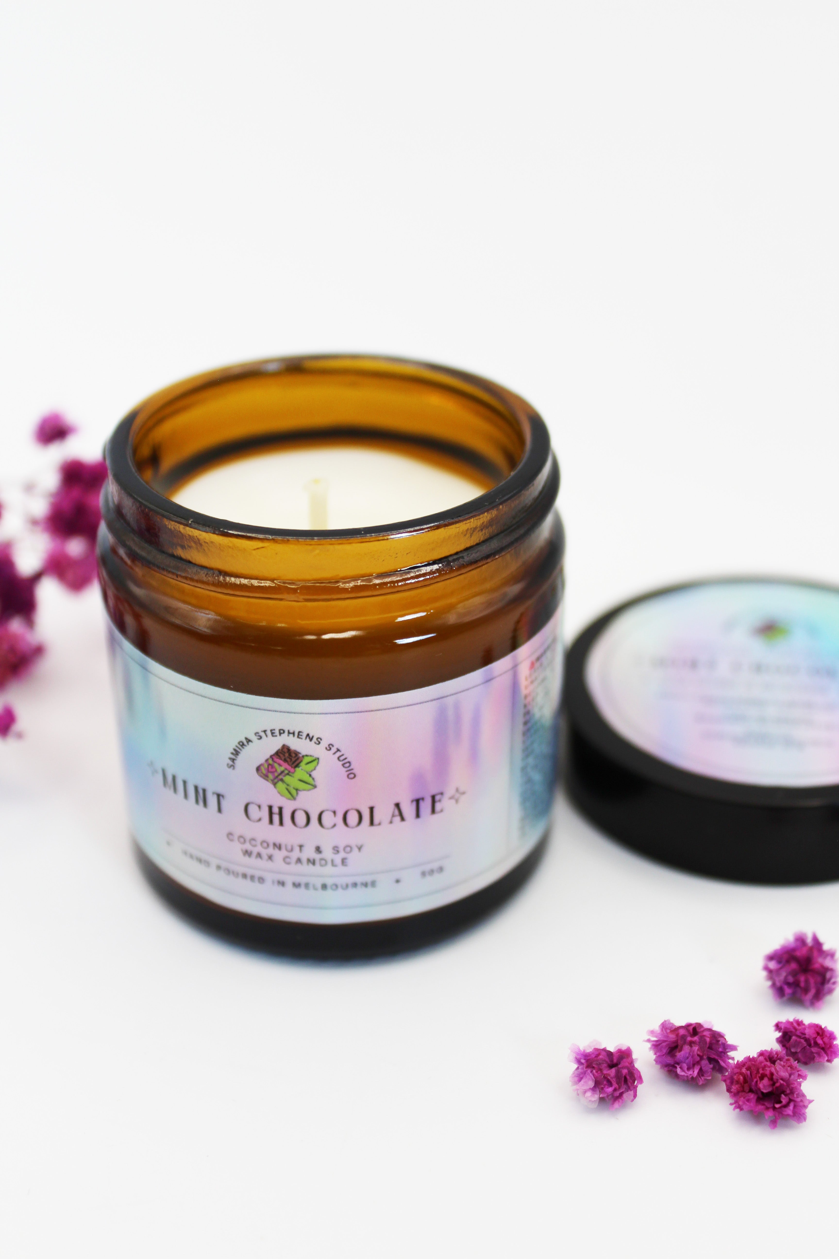 Amber Coconut Soy Candle