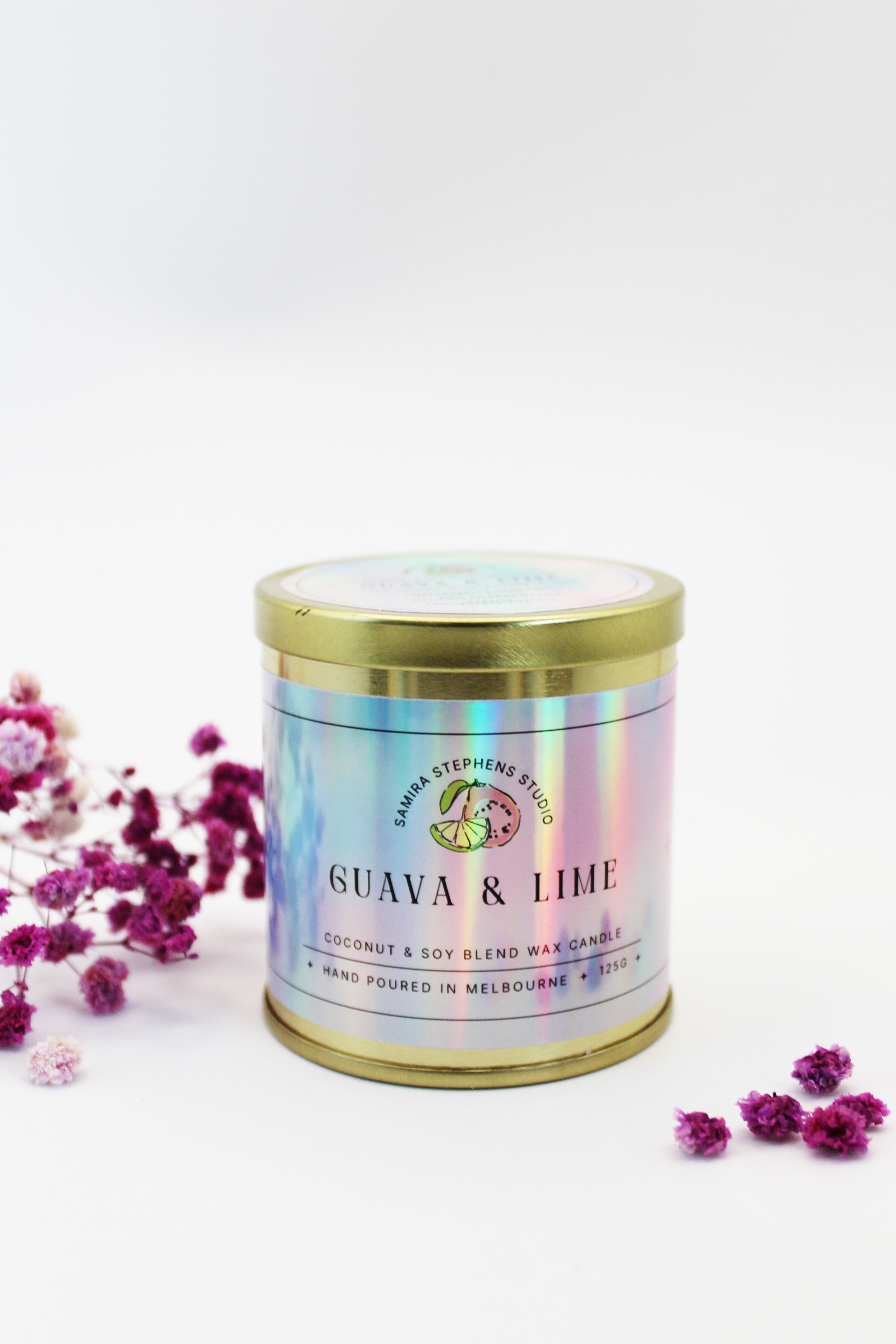 Zarina Gold Coconut Soy Candle