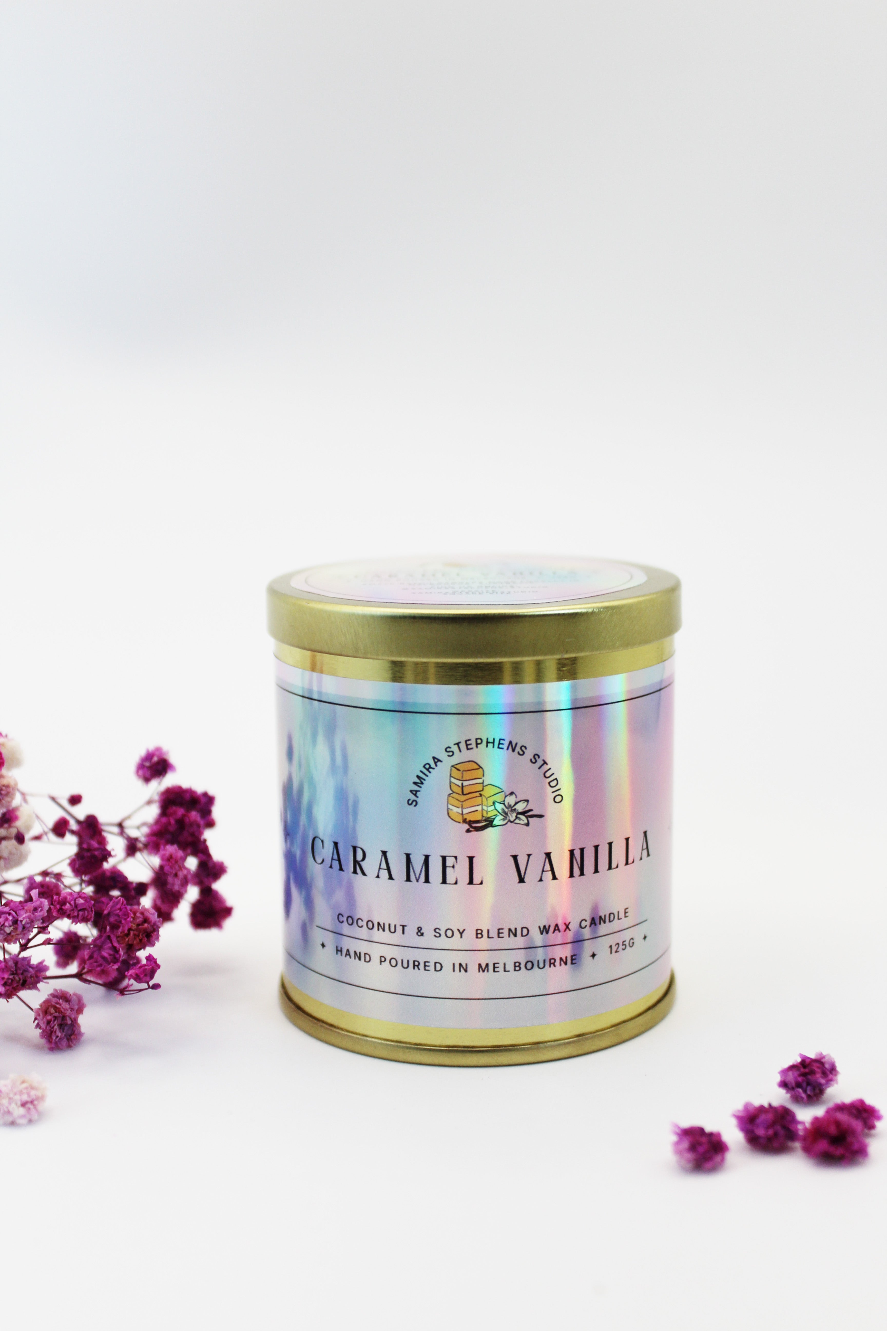 Zarina Gold Coconut Soy Candle