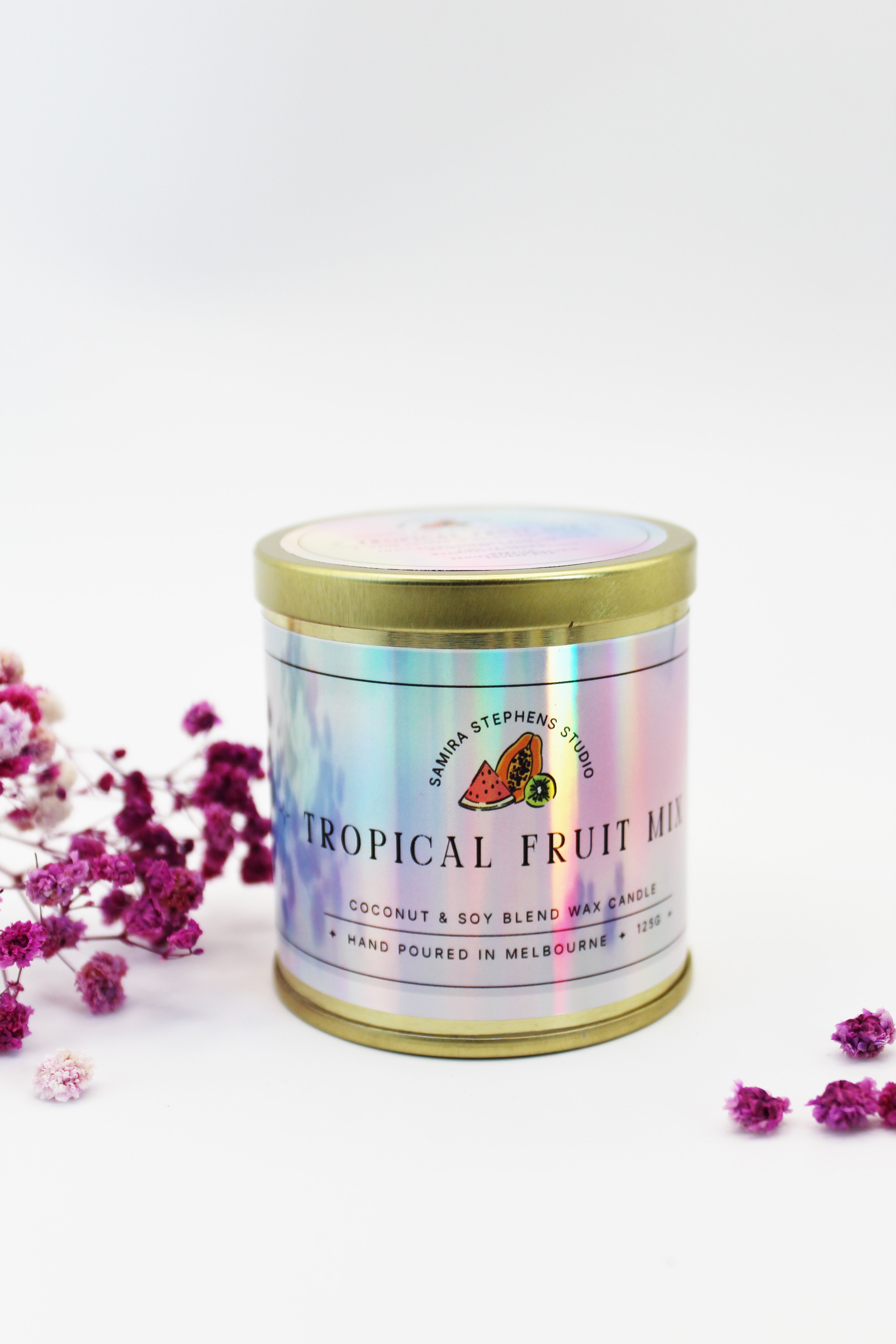 Zarina Gold Coconut Soy Candle