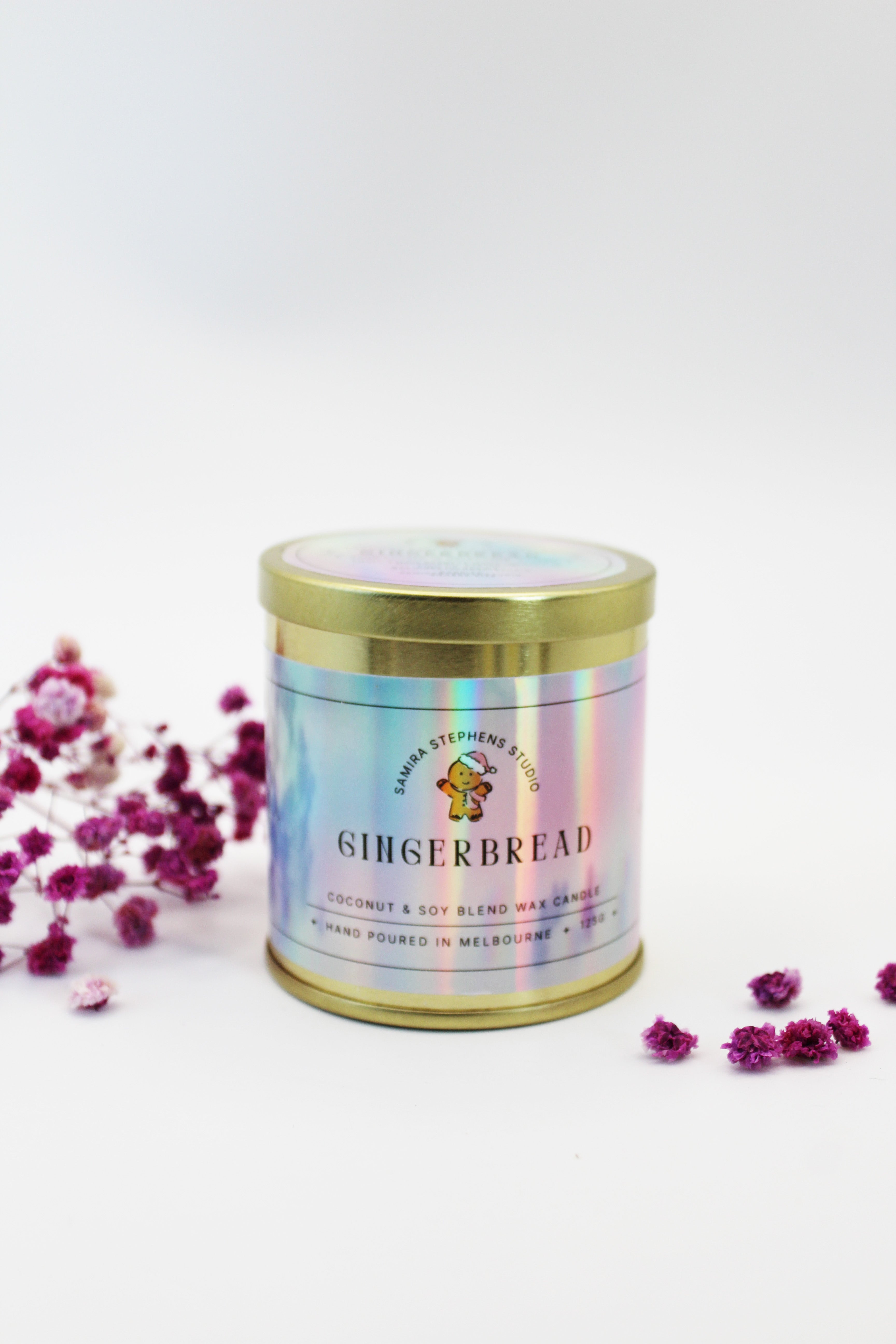 Zarina Gold Coconut Soy Candle