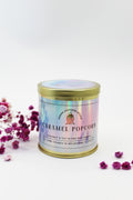 Zarina Gold Coconut Soy Candle in Caramel Popcorn