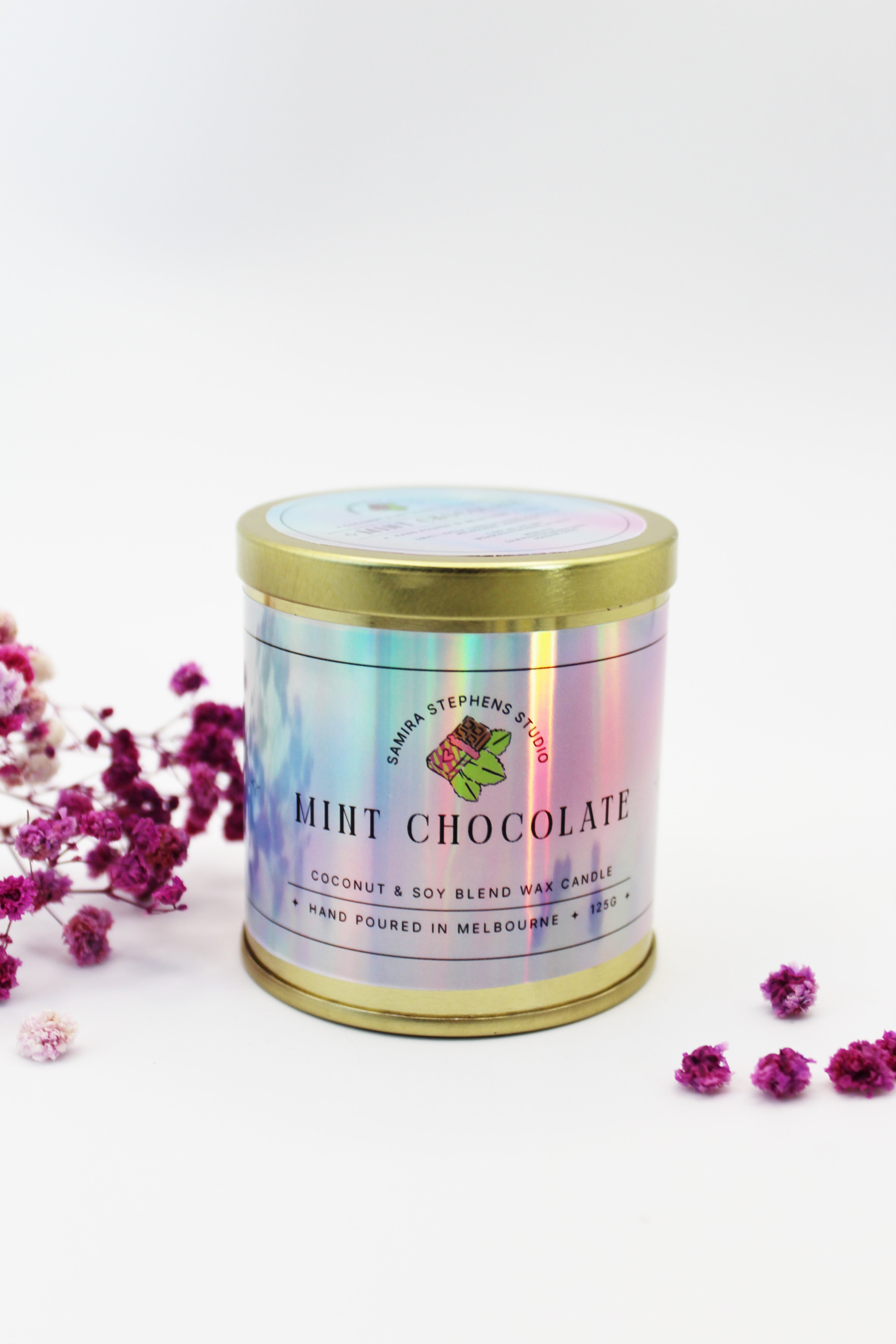Zarina Gold Coconut Soy Candle
