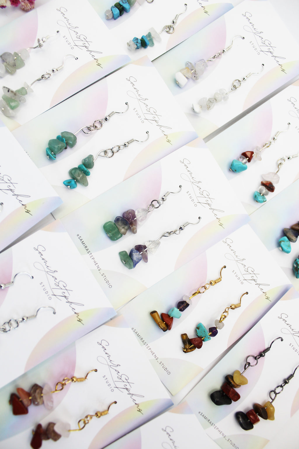 Mia Gemstone Earrings