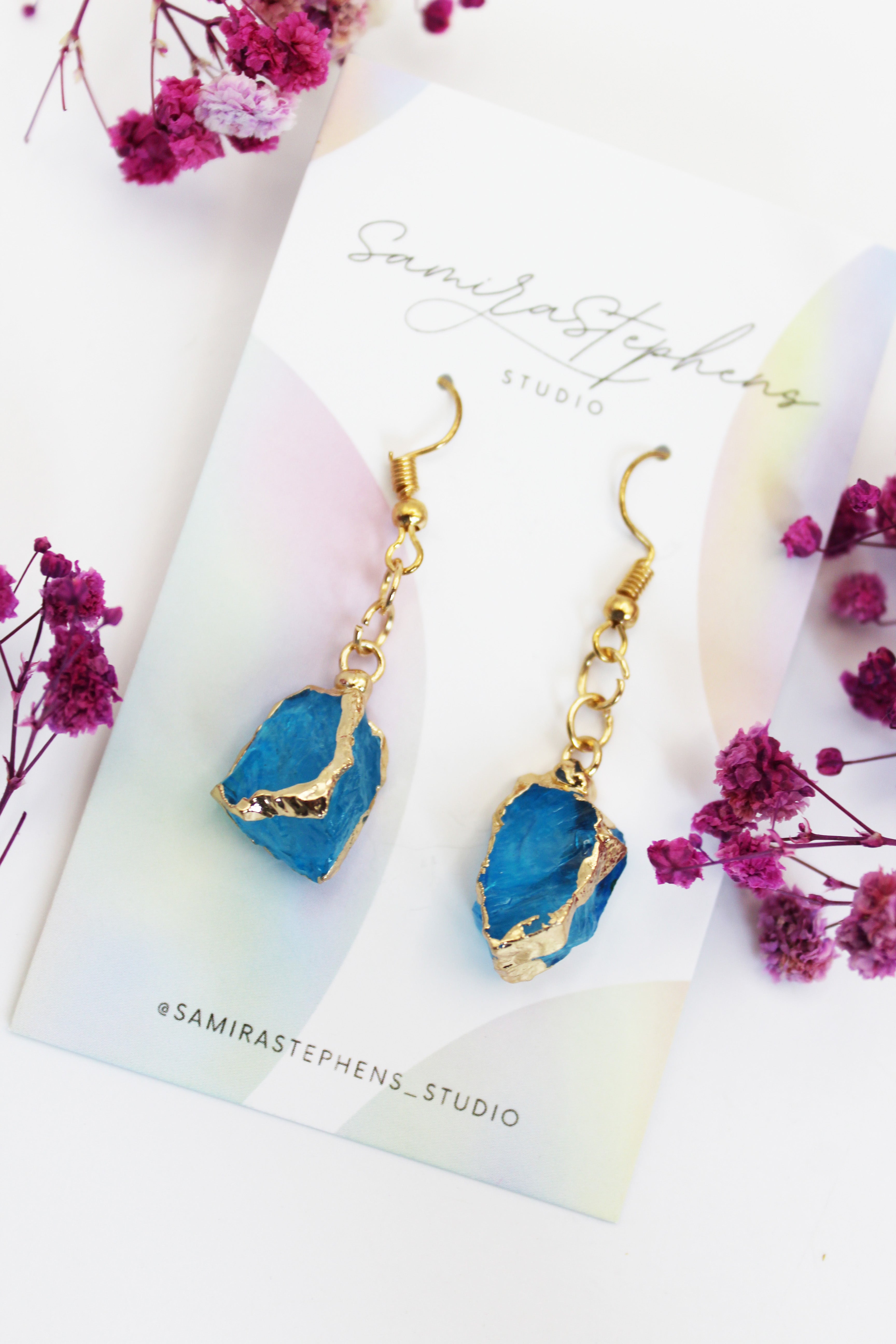 Samantha Gemstone Earrings