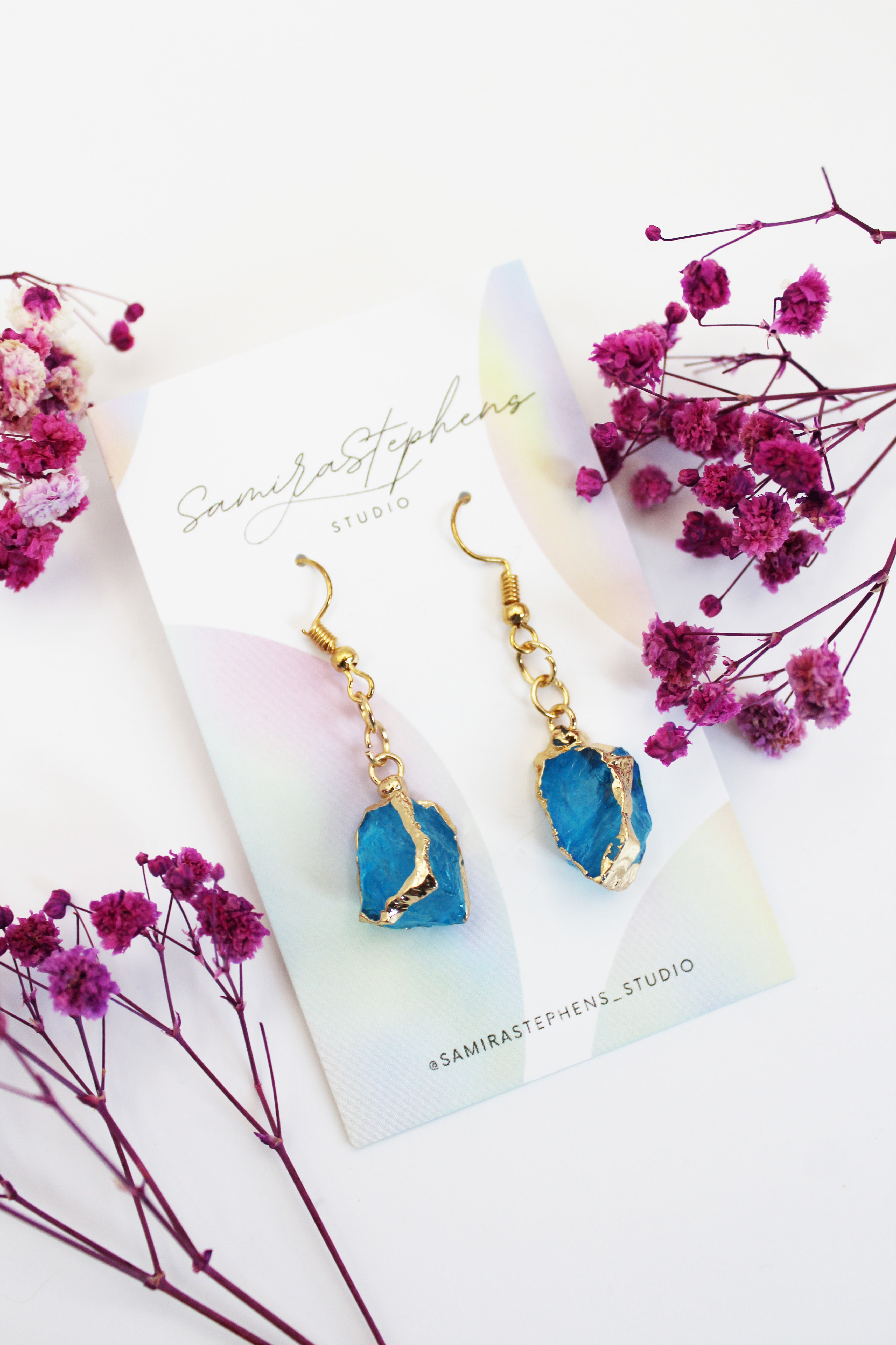 Samantha Gemstone Earrings