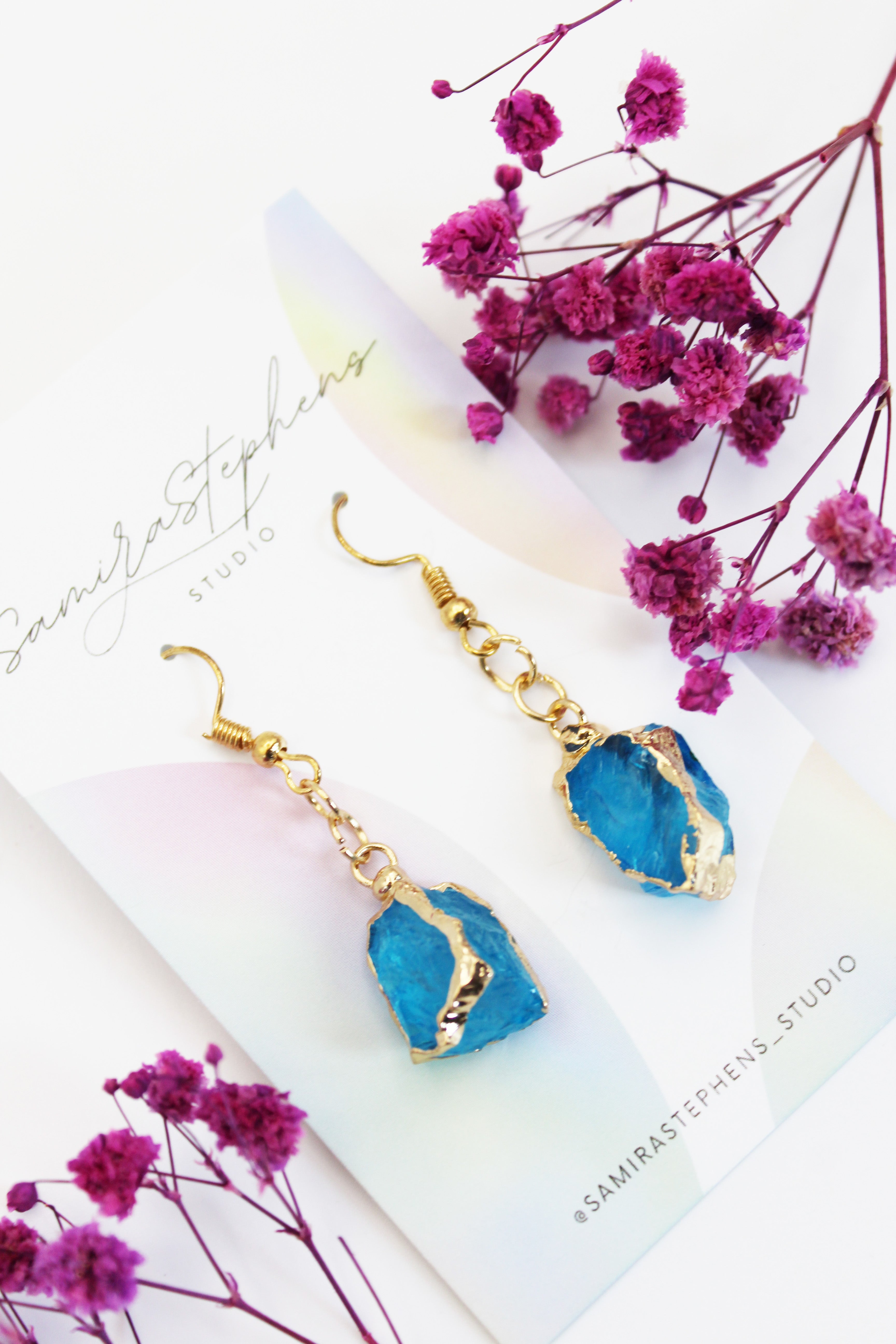 Samantha Gemstone Earrings