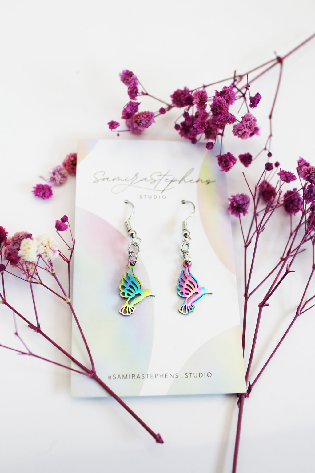 Raven Bird Earrings
