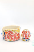 Jess Ceramic Matcha Bowl and Whisk Holder Set