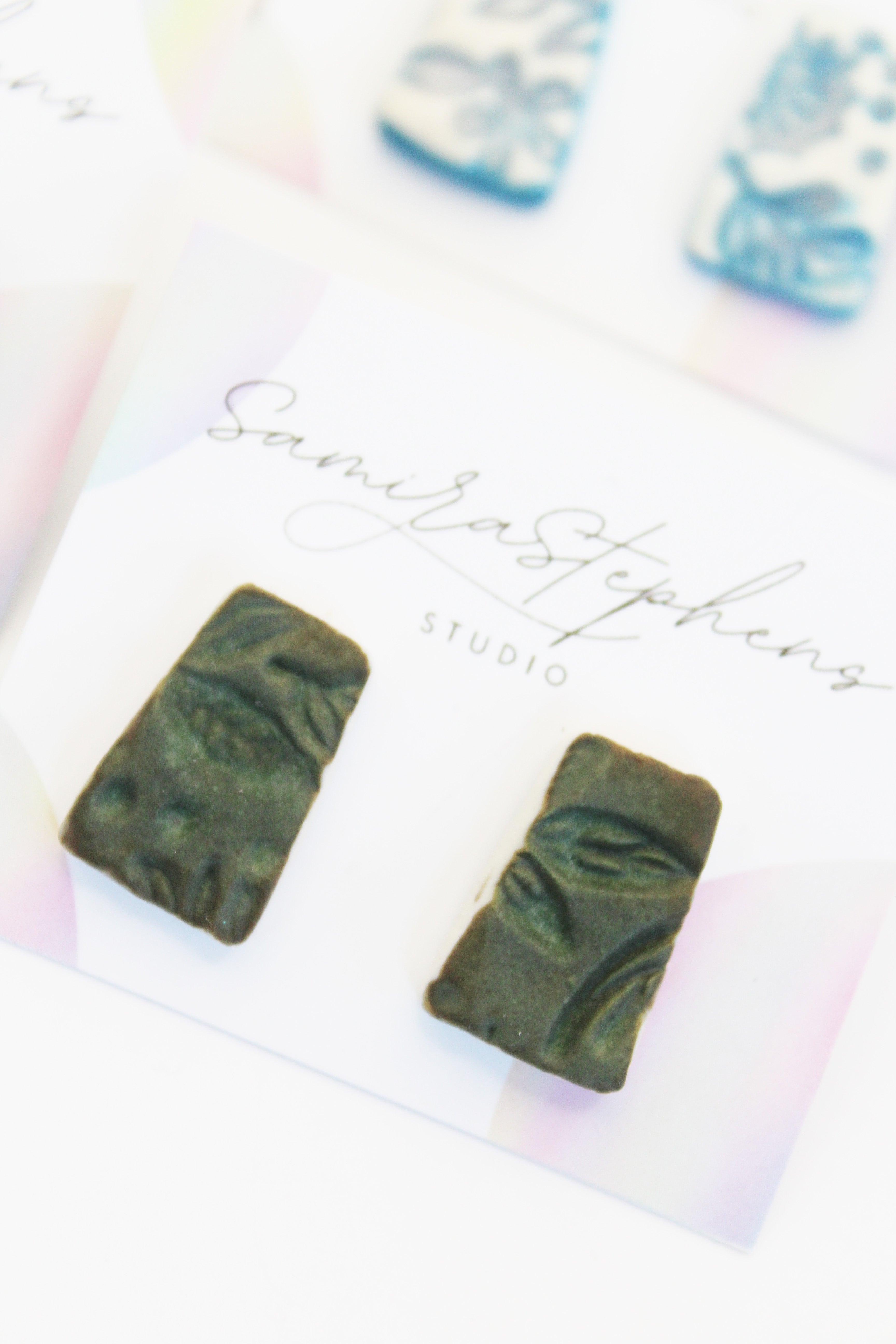Maisie Ceramic Stud Earrings