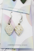 Abigail Diamond Ceramic Earrings