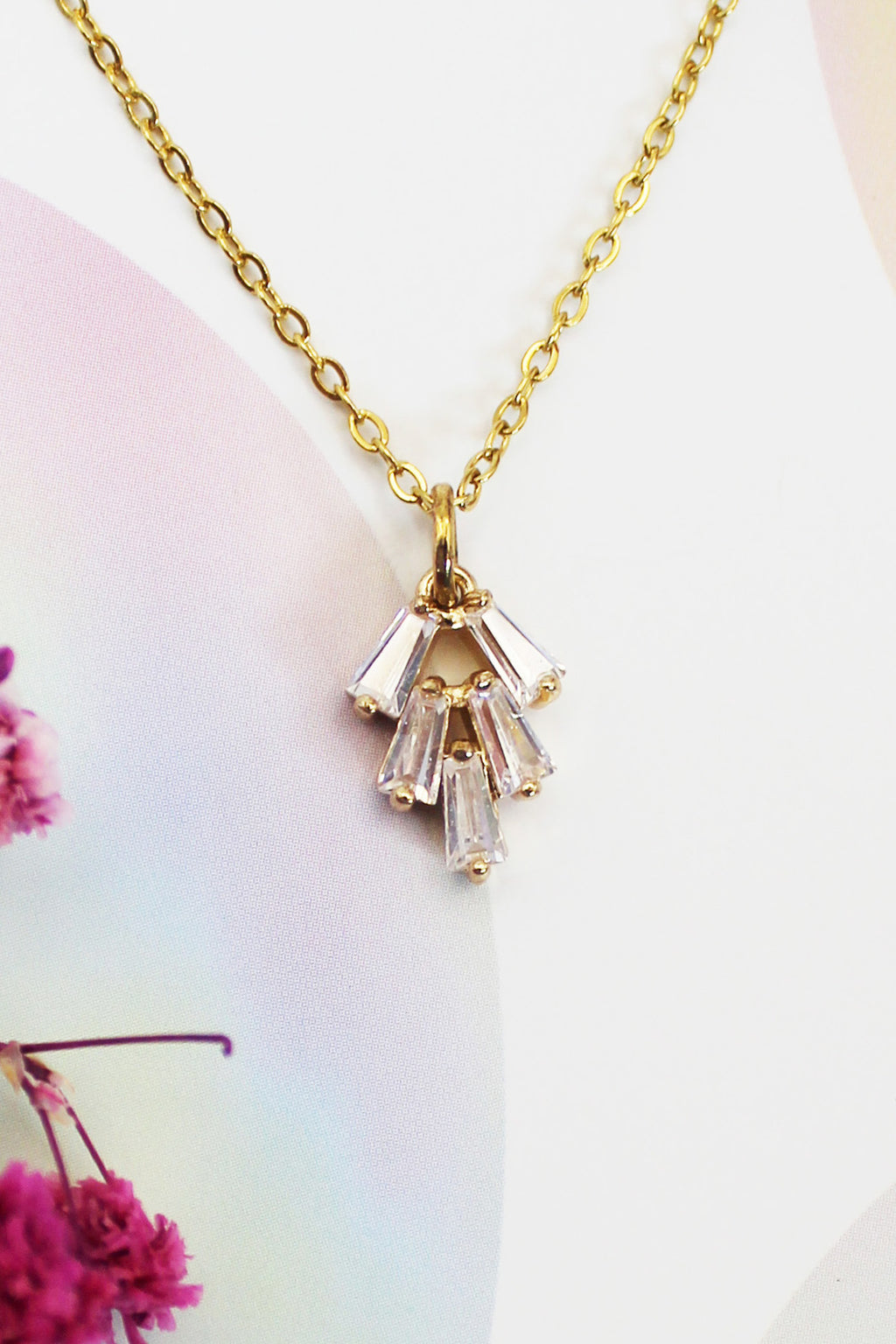 Lara Sparkly Tier Necklace