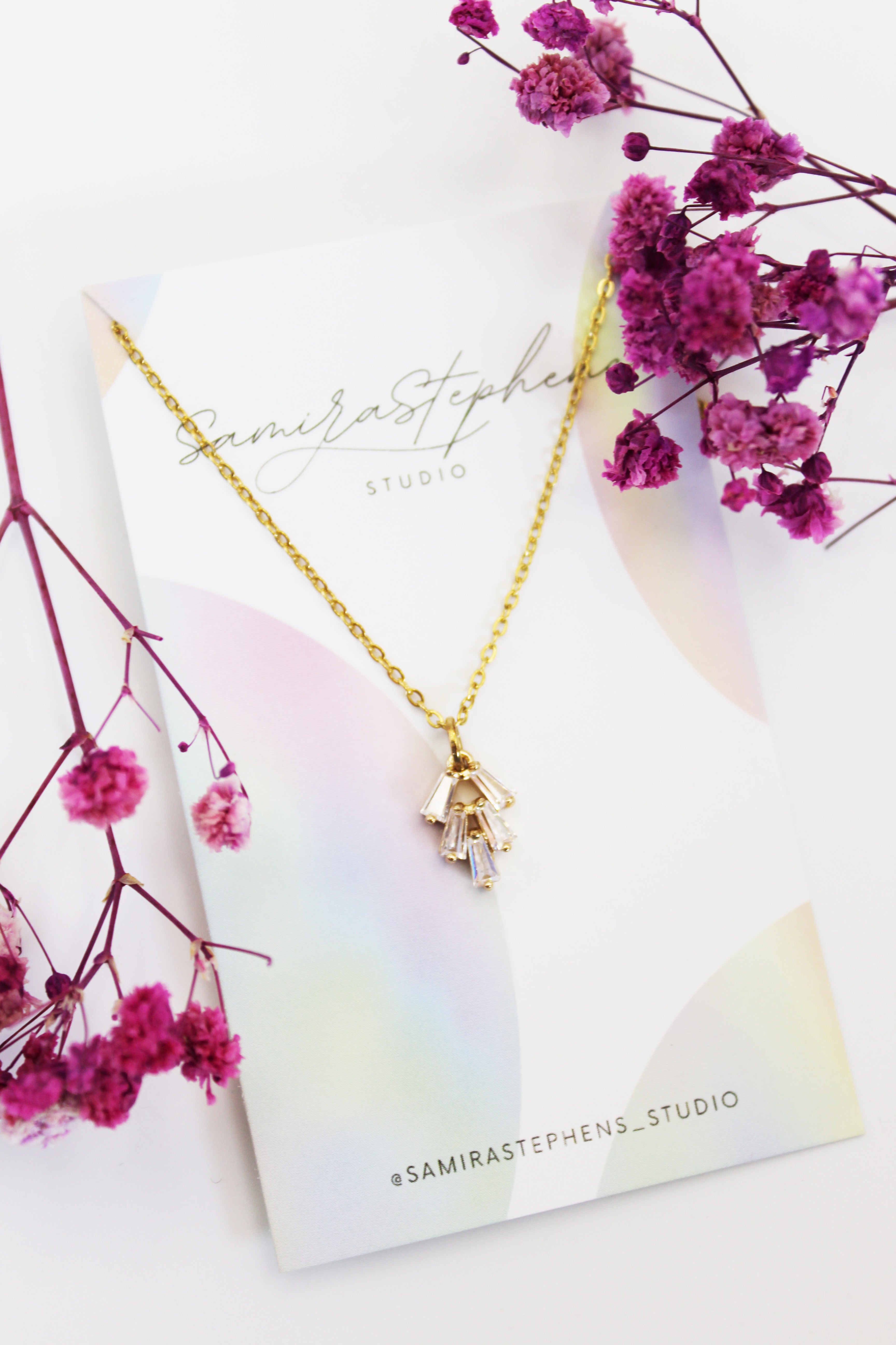 Lara Sparkly Tier Necklace
