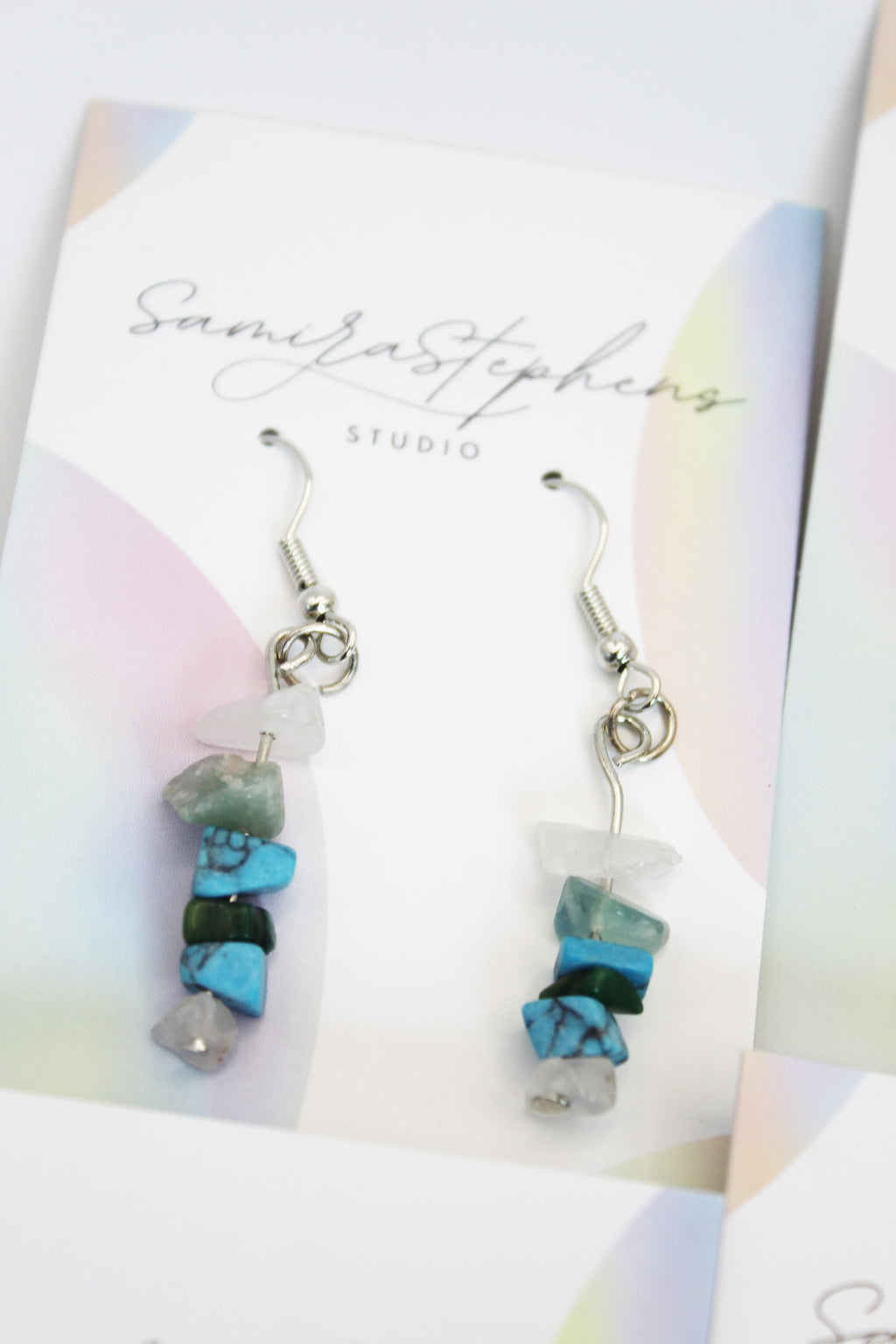 Mia Gemstone Earrings