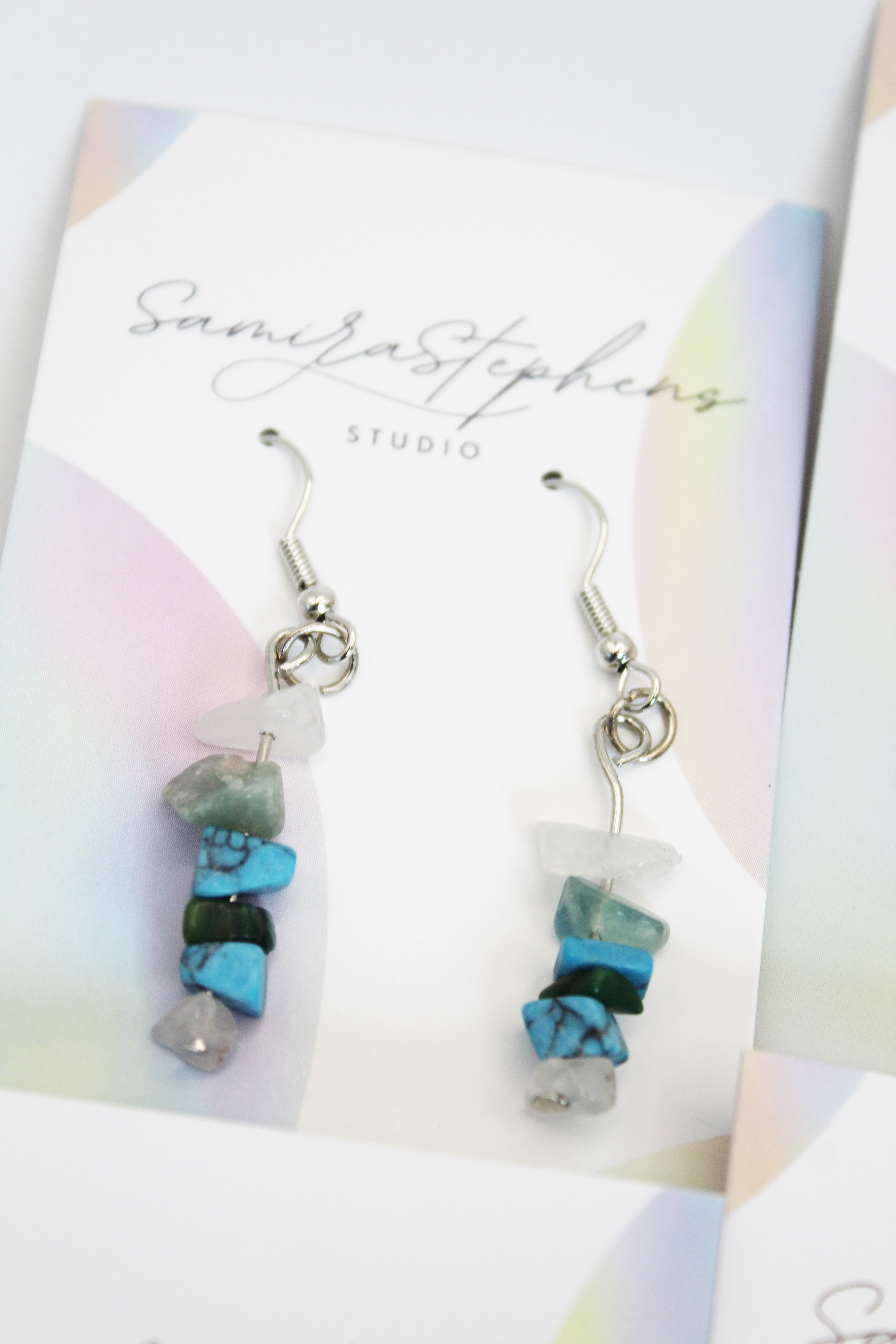 Mia Gemstone Earrings