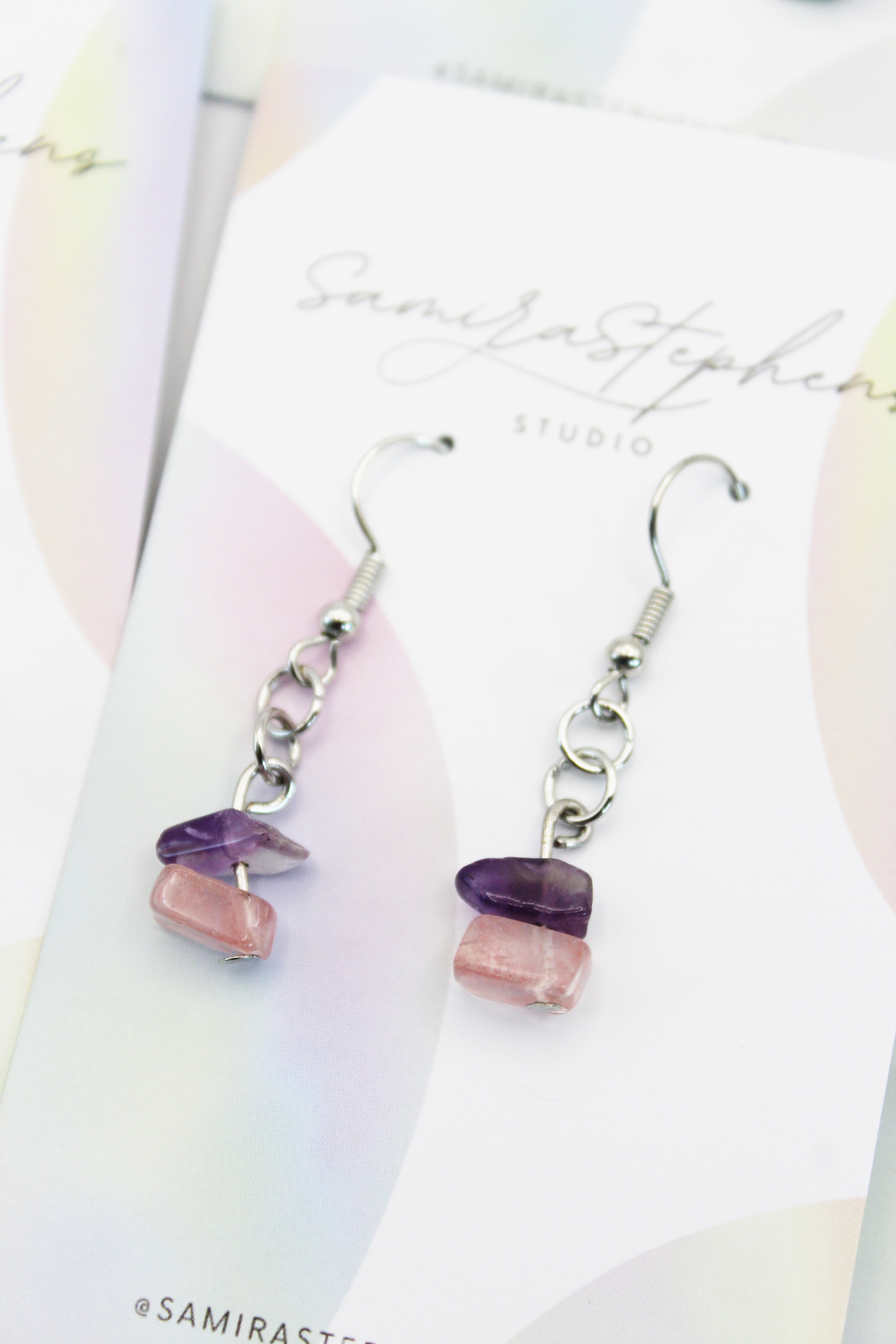 Mia Gemstone Earrings
