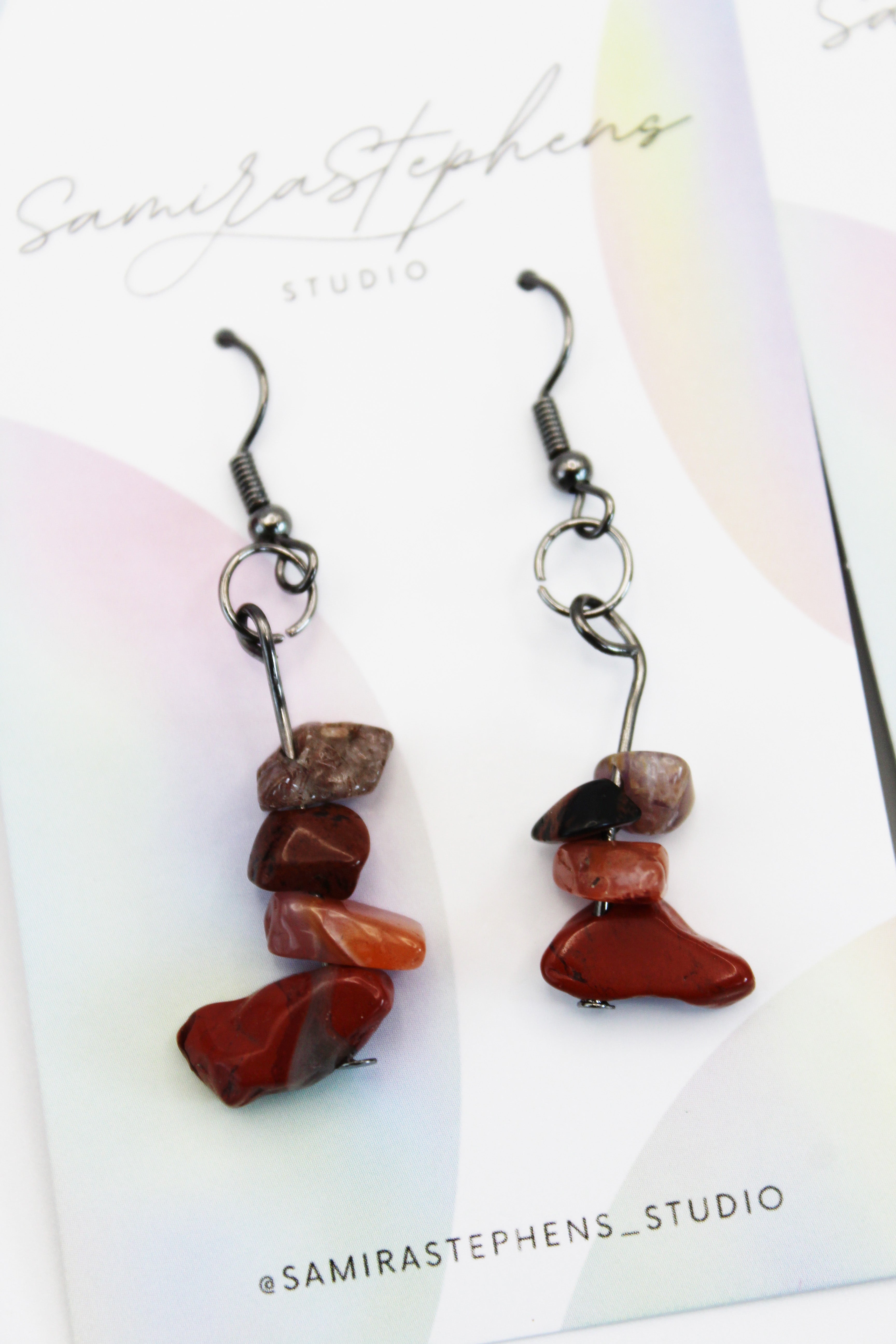 Mia Gemstone Earrings