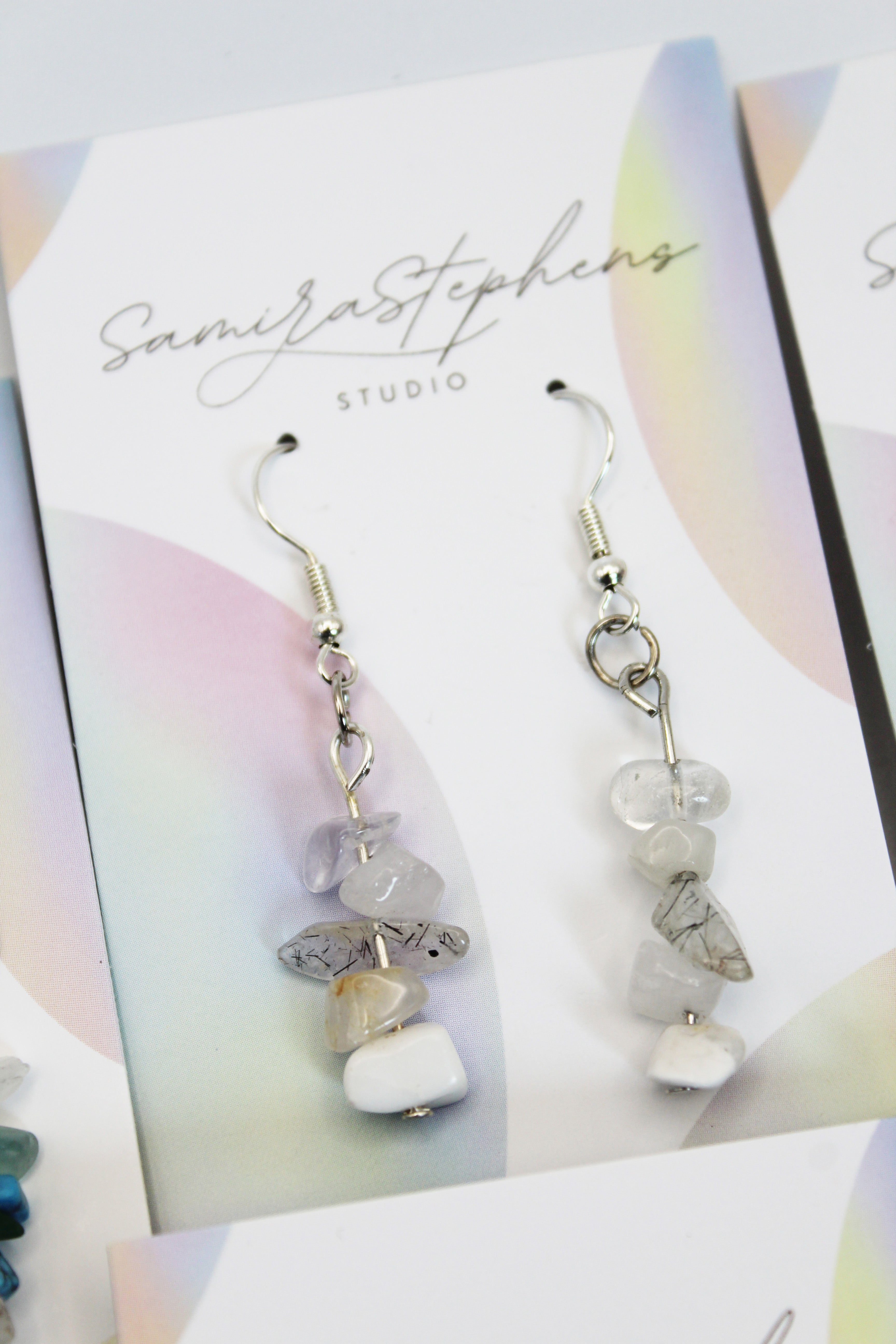 Mia Gemstone Earrings