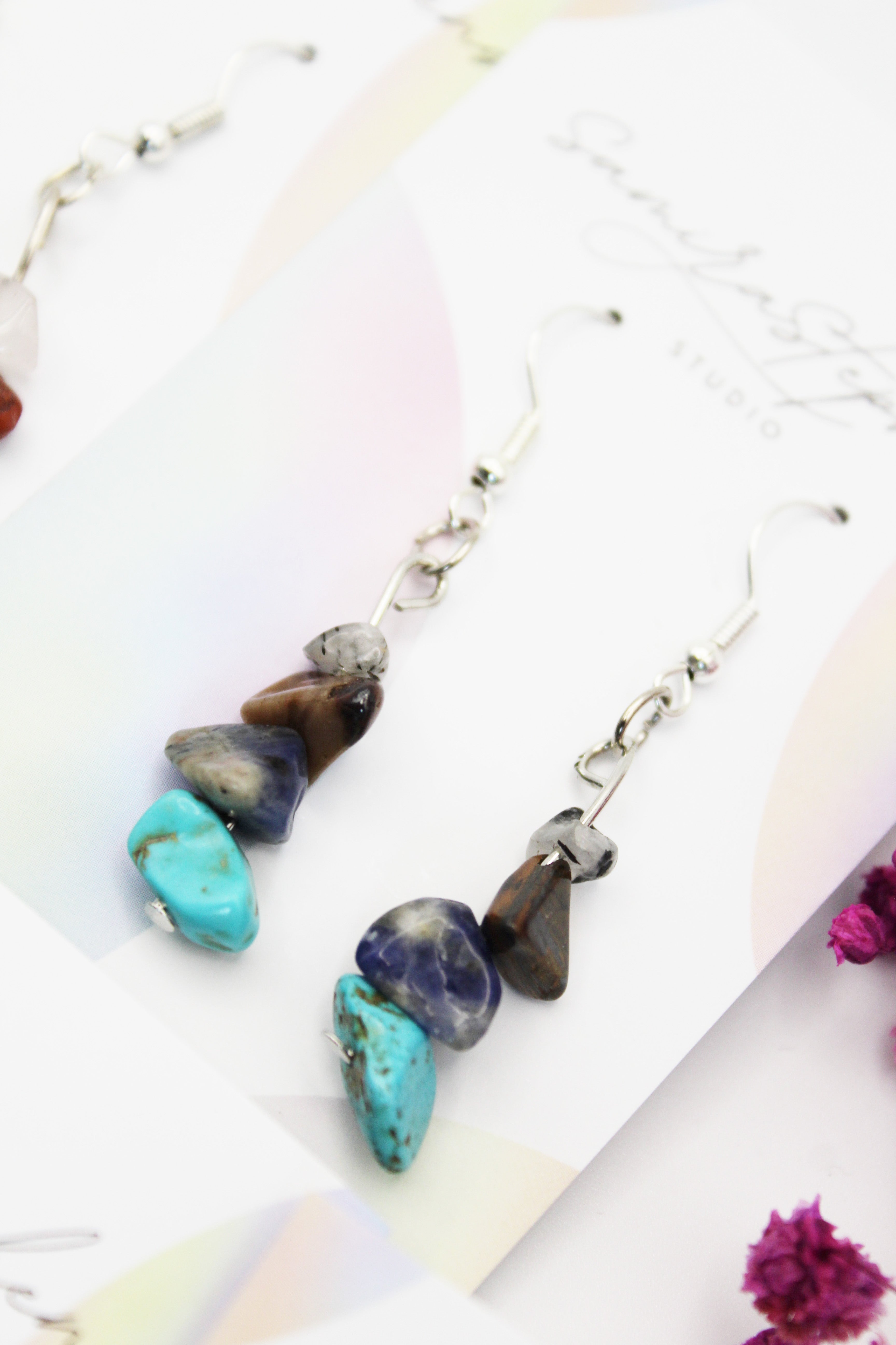 Mia Gemstone Earrings