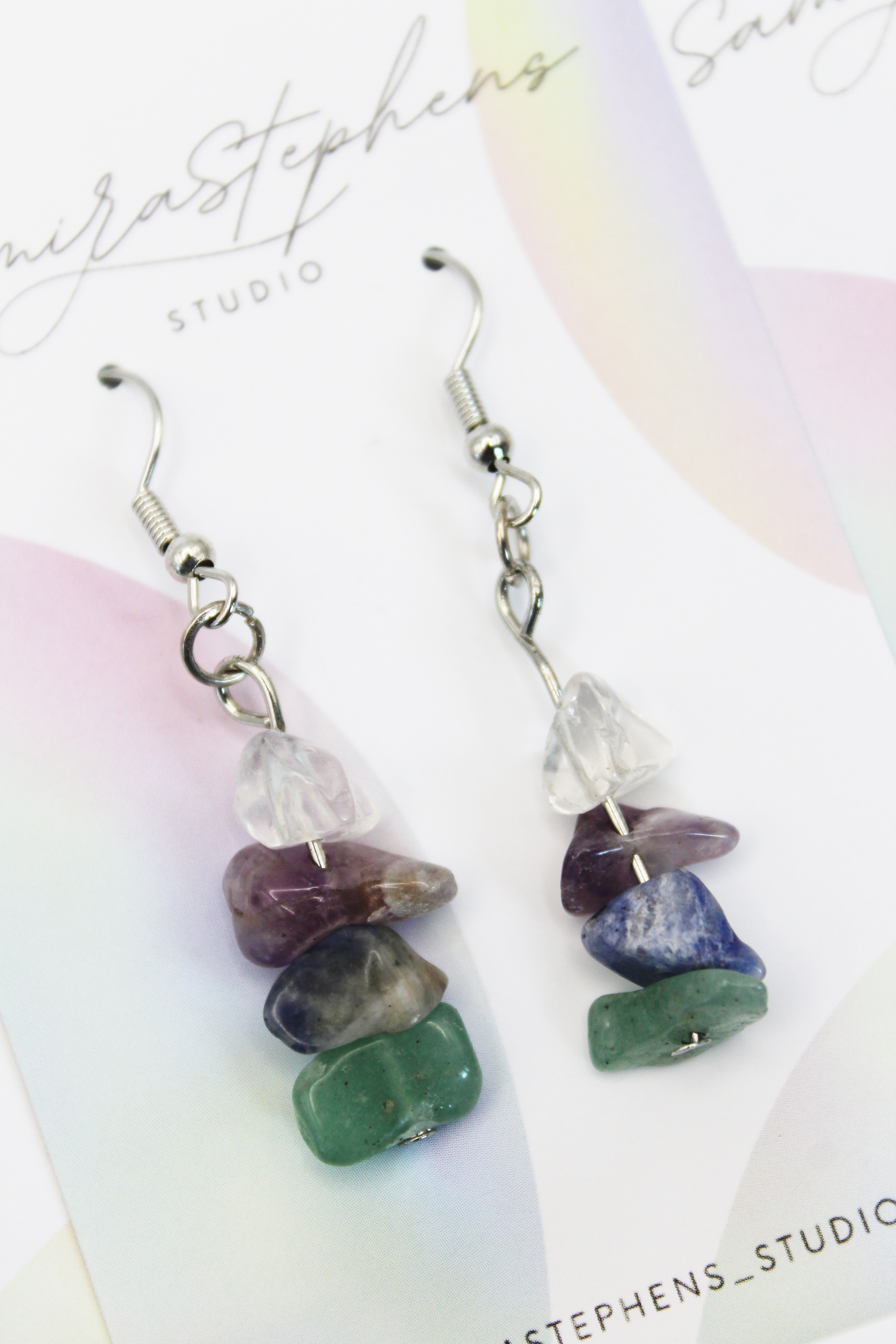 Mia Gemstone Earrings